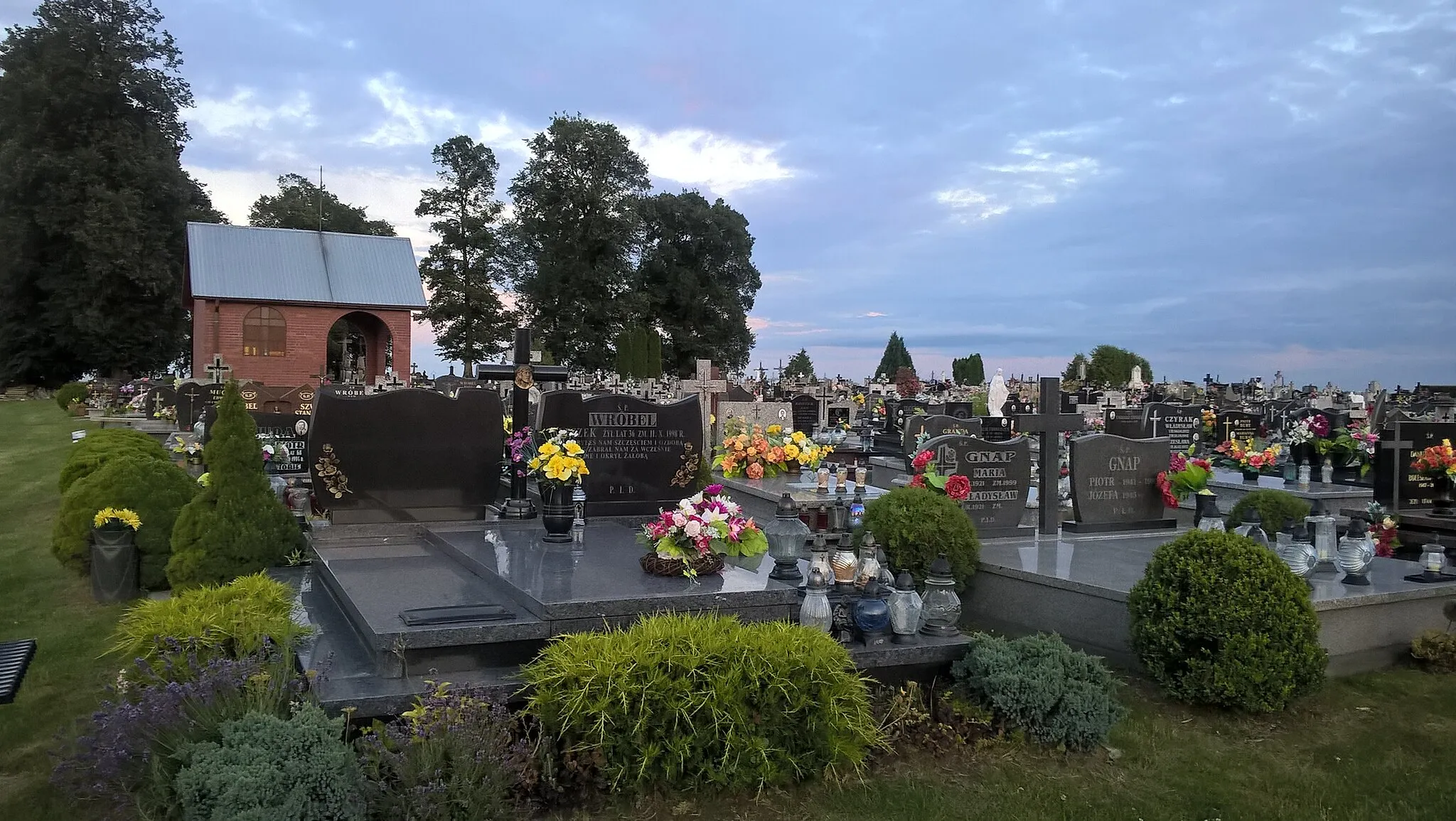 Photo showing: Cmentarz rzymskokatolicki w Zamchu