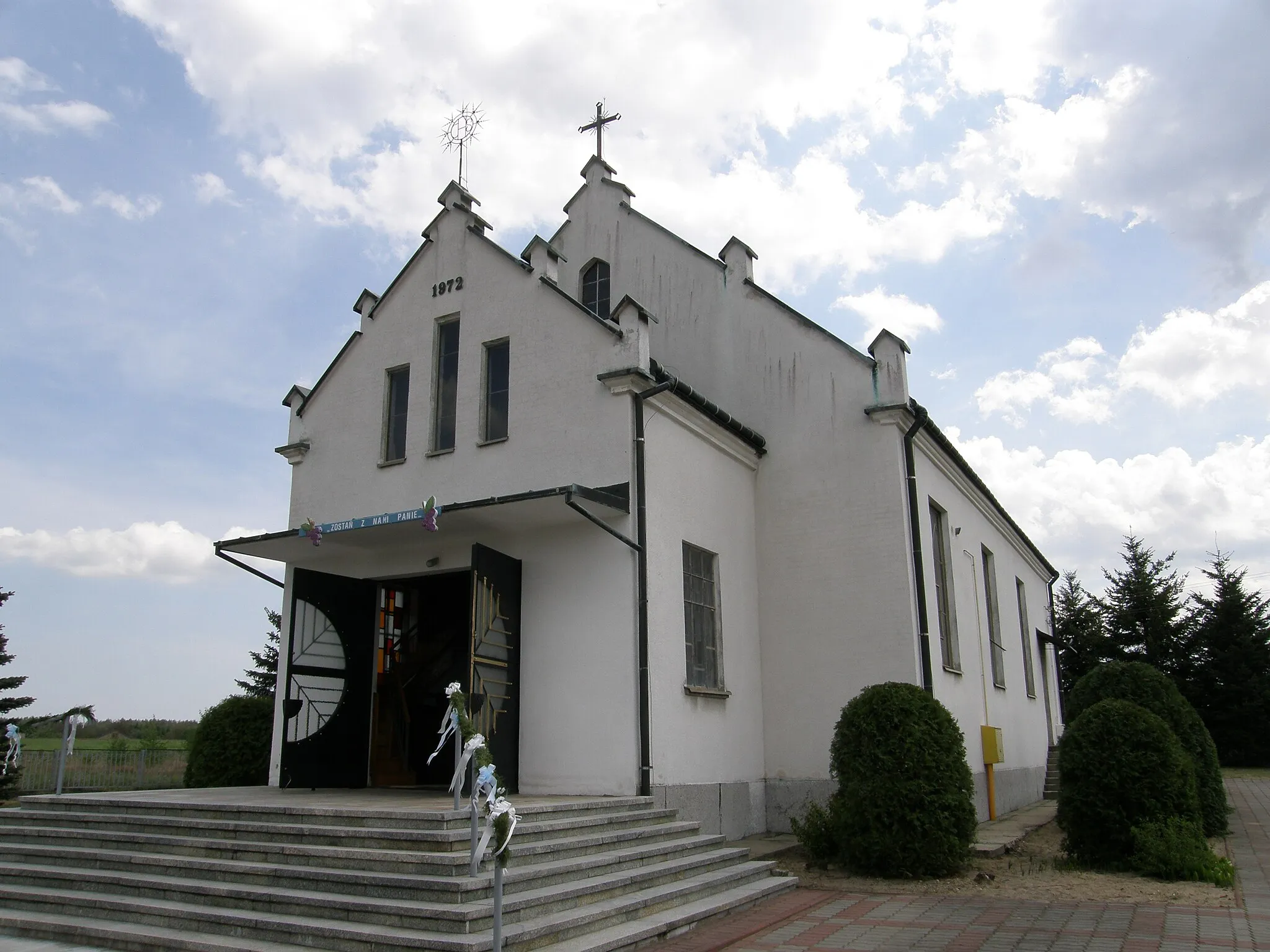 Photo showing: Church in Wydrze