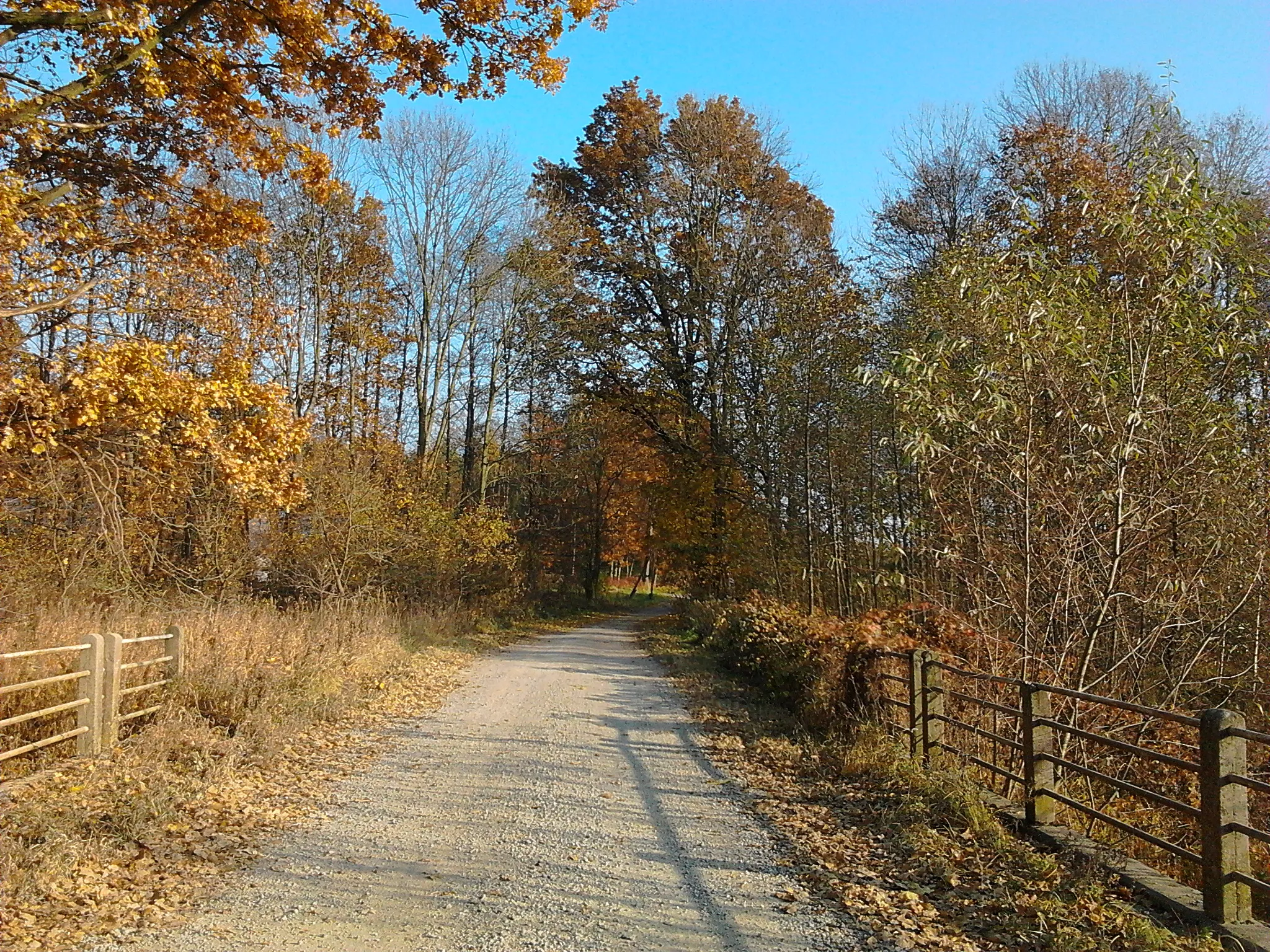 Photo showing: Most na Wydrzu (przed skrętem na Julin)