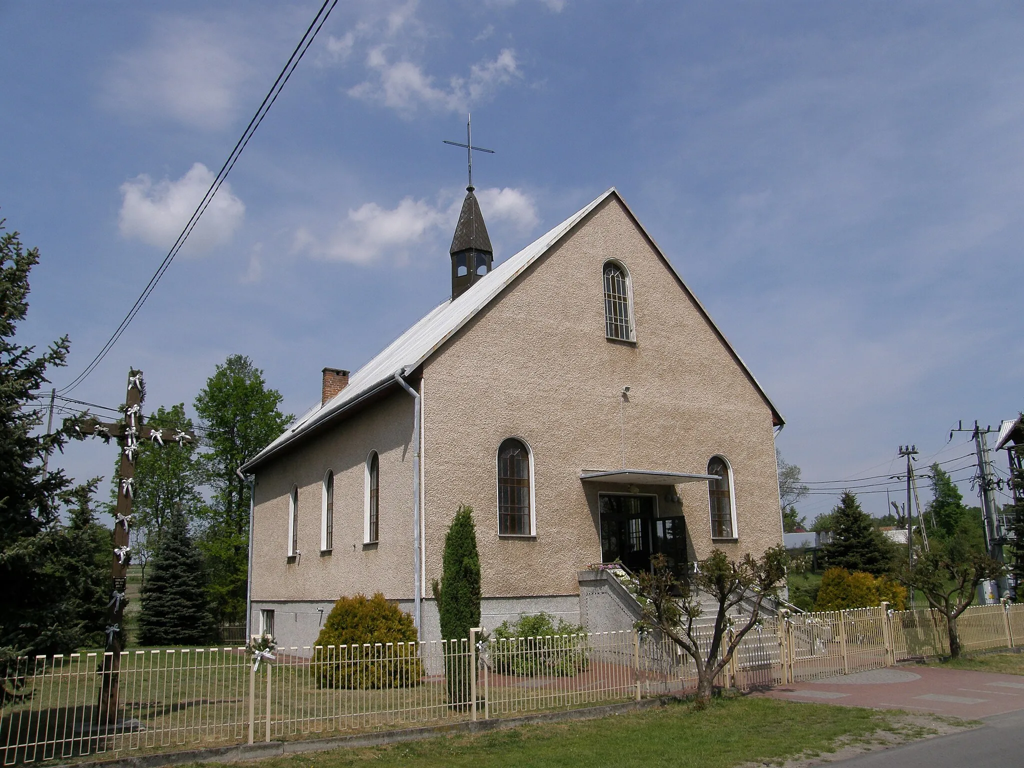Photo showing: Church in Węgliska, Subcarpathian Voivodeship