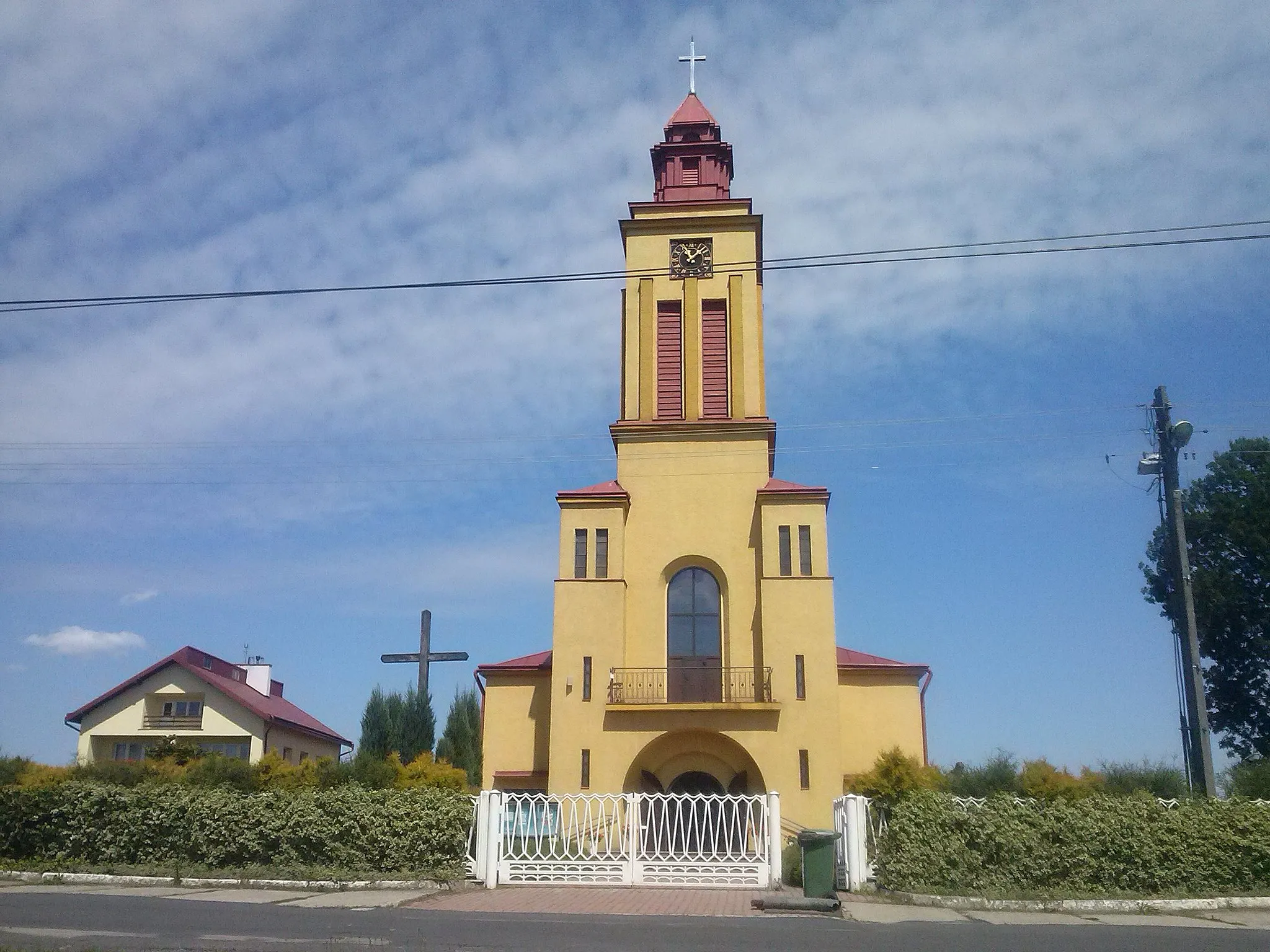 Photo showing: Kościół parafialny pw. NSPJ w Szówsku