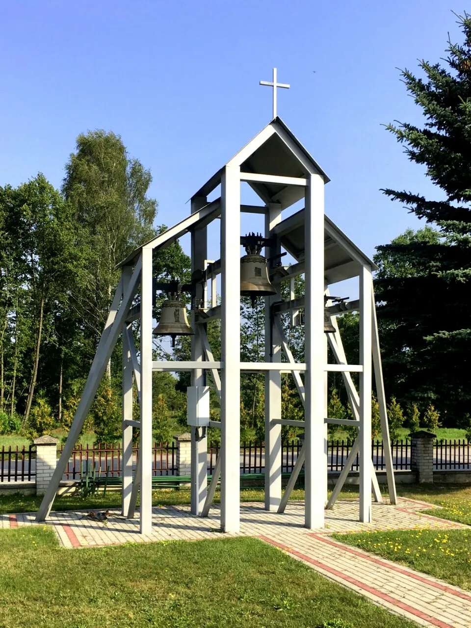 Photo showing: Dzwonnica - Kościół św. Michała Archanioła - Styków