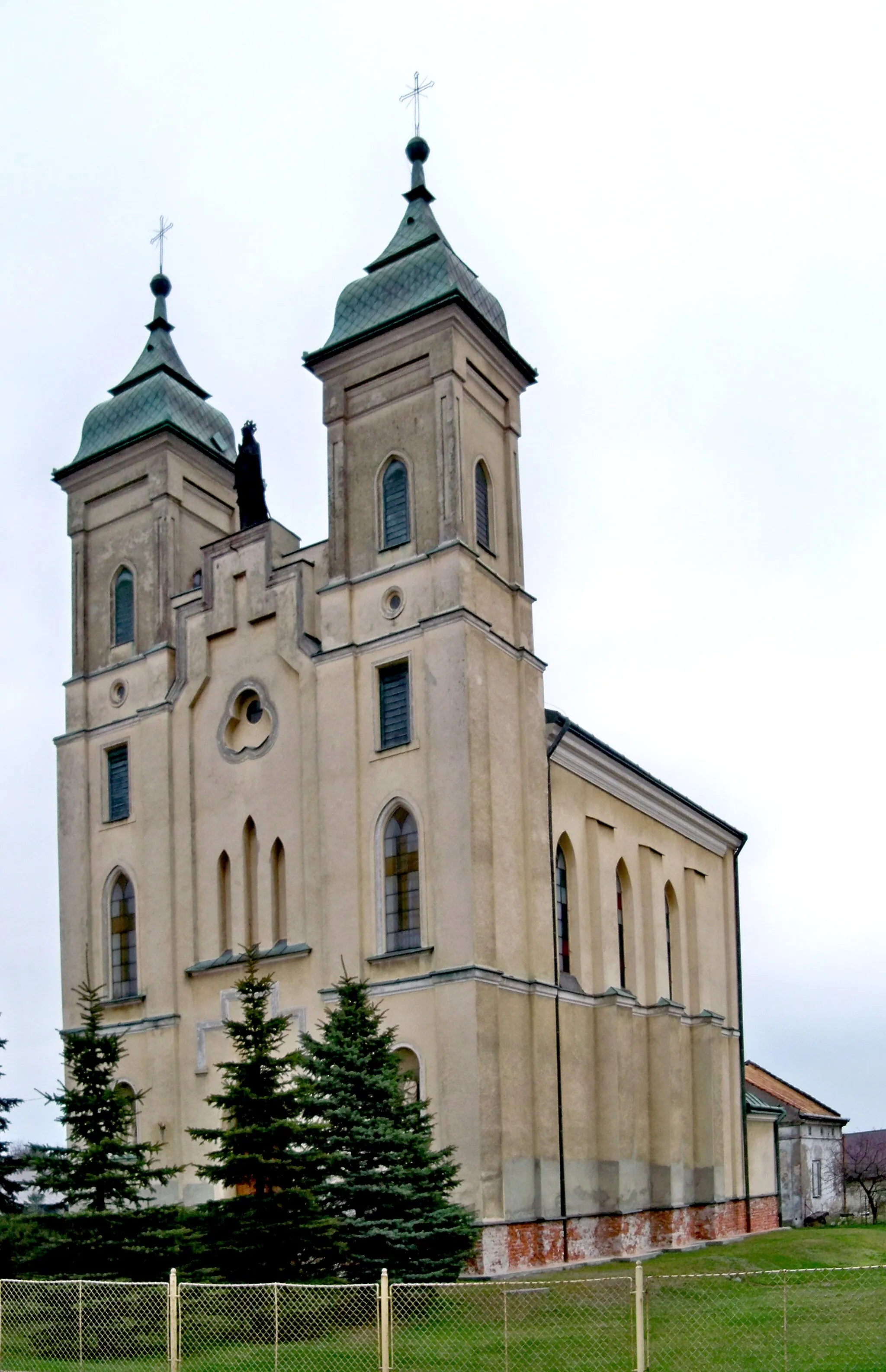 Photo showing: Kościół Św. Ducha w Sokołowie Małopolskim