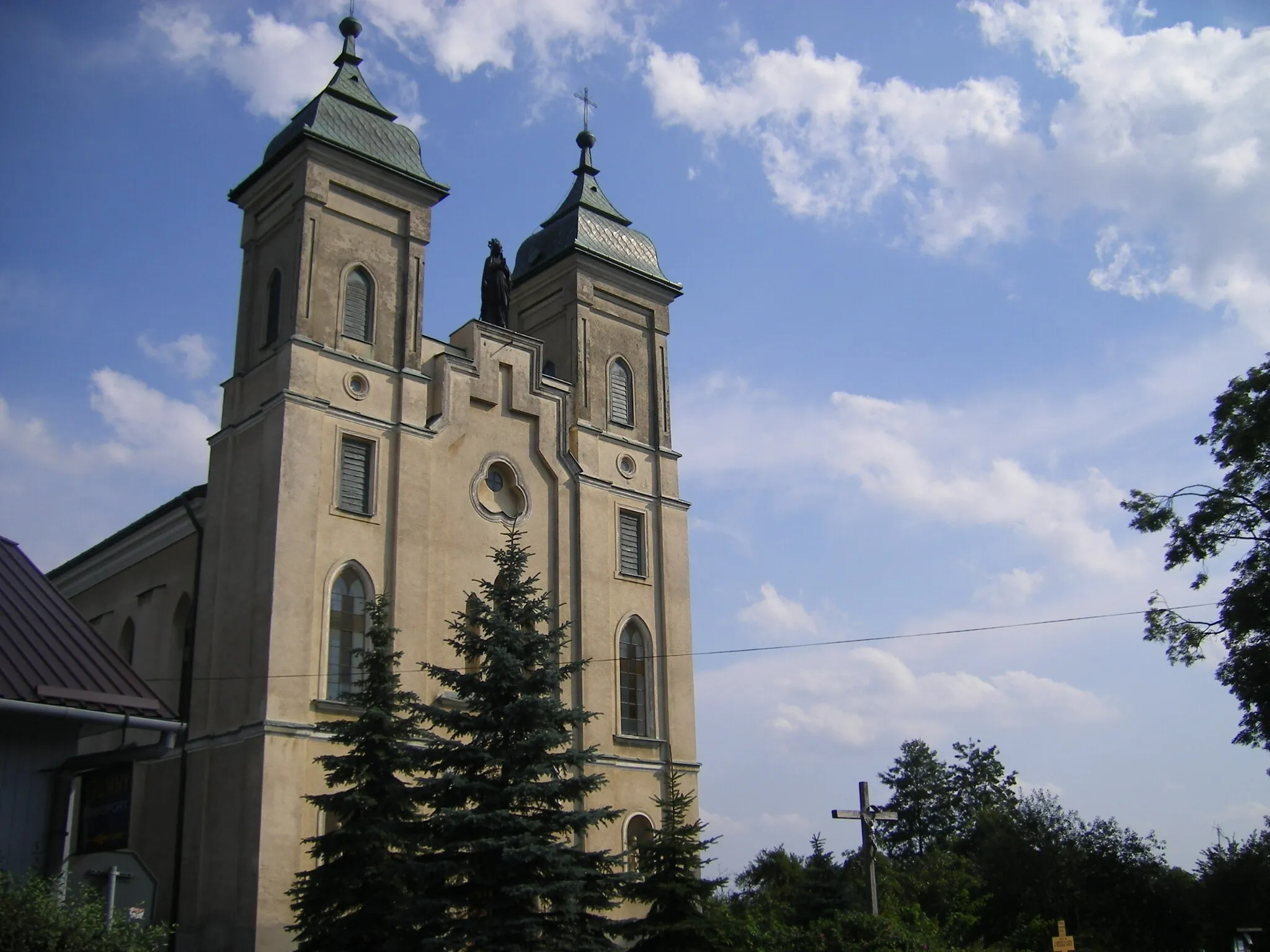 Photo showing: Sokołów Małopolski, Catholic Church