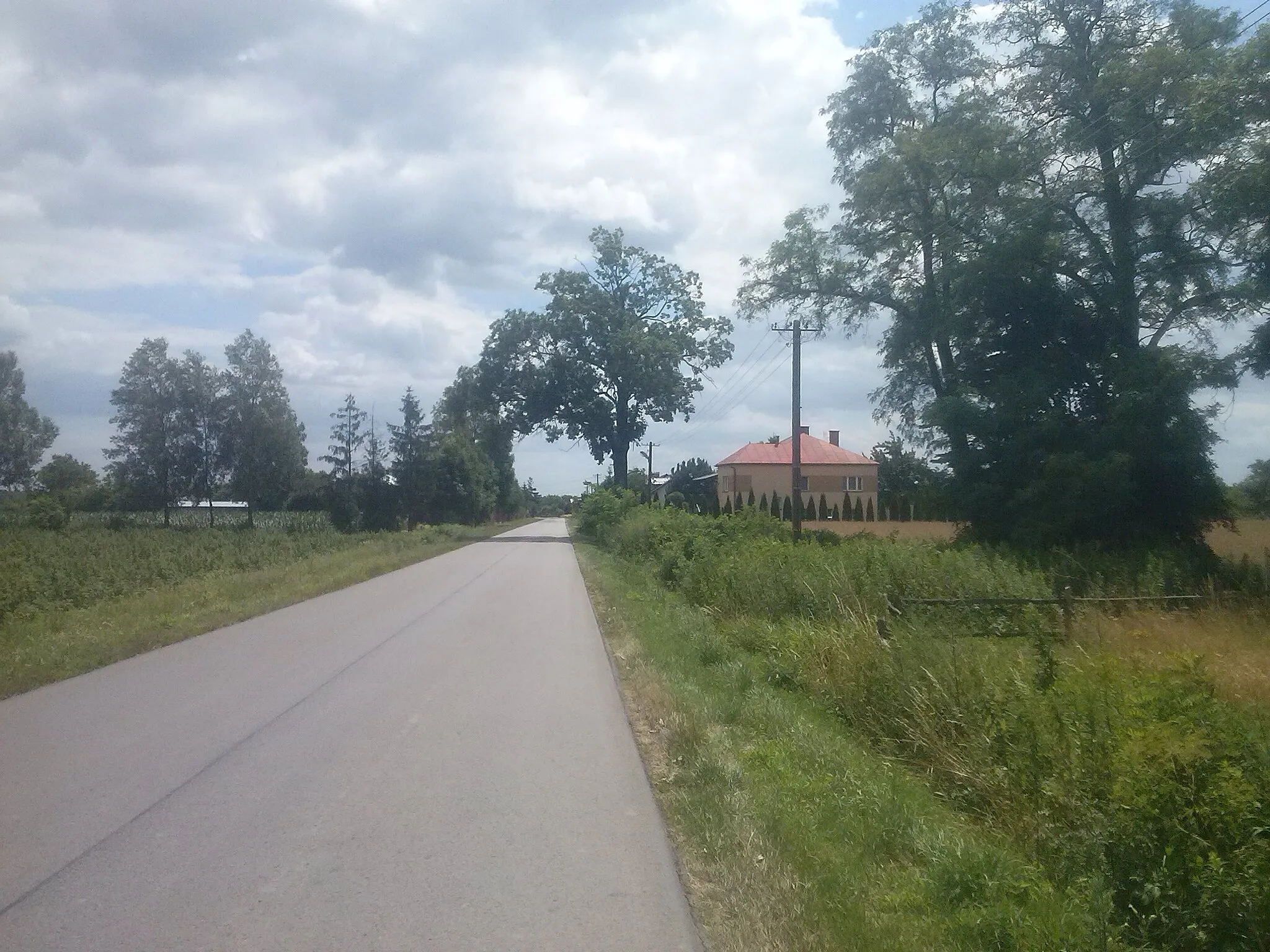 Photo showing: Pigany - widok na przysiółek Leżachowiec