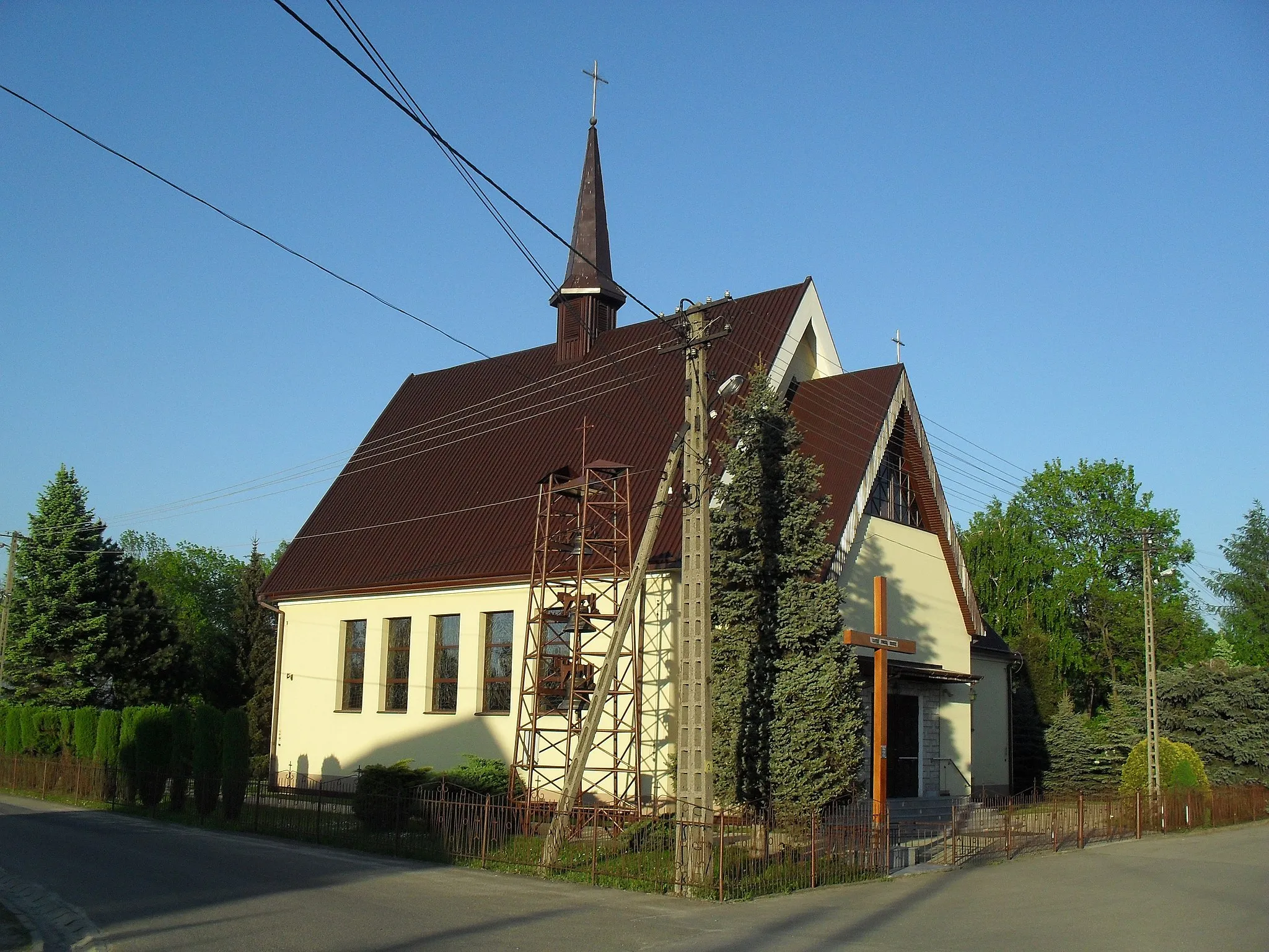 Photo showing: Kościół Matki Bożej Różańcowej w Paszczynie