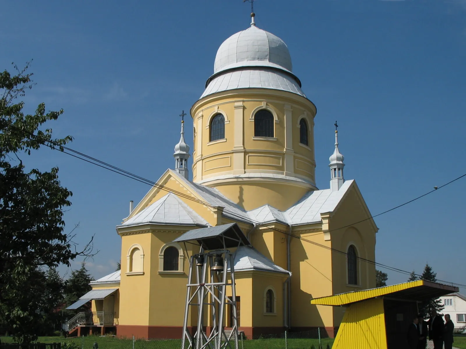 Photo showing: Niemstów - zespół dawnej cerkwi greckokatolickiej, obecnie kościół rzymskokatolicki pw. Narodzenia NMP
- cerkiew greckokatolicka, obecnie kościół rzymskokatolicki pw. Narodzenia NMP
- cmentarz przy cerkwi greckokatolickiej, obecnie kościele rzymskokatolickim pw. Narodzenia NMP
Zabytek nr A-69 z 24.02.2003