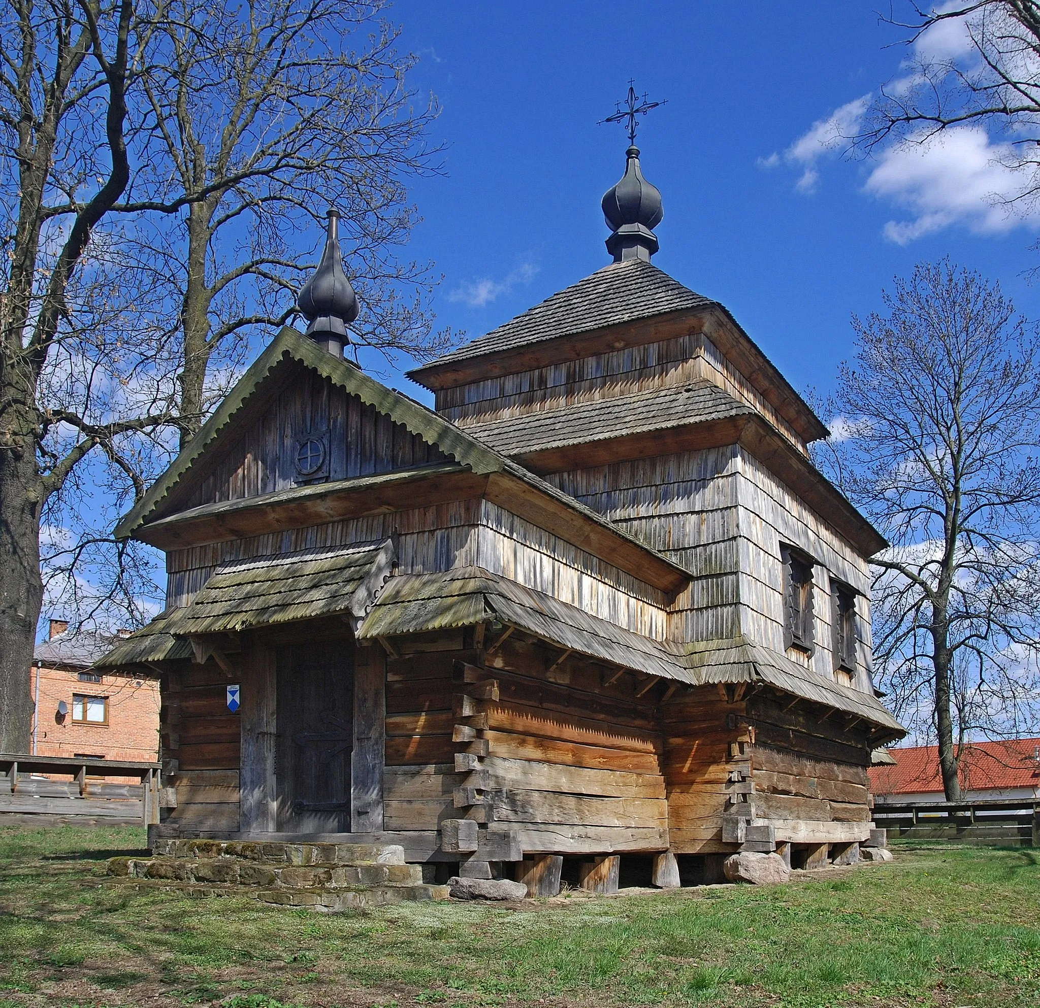 Photo showing: wieś Łukawiec, cerkiew św. Dymitra Męczennika