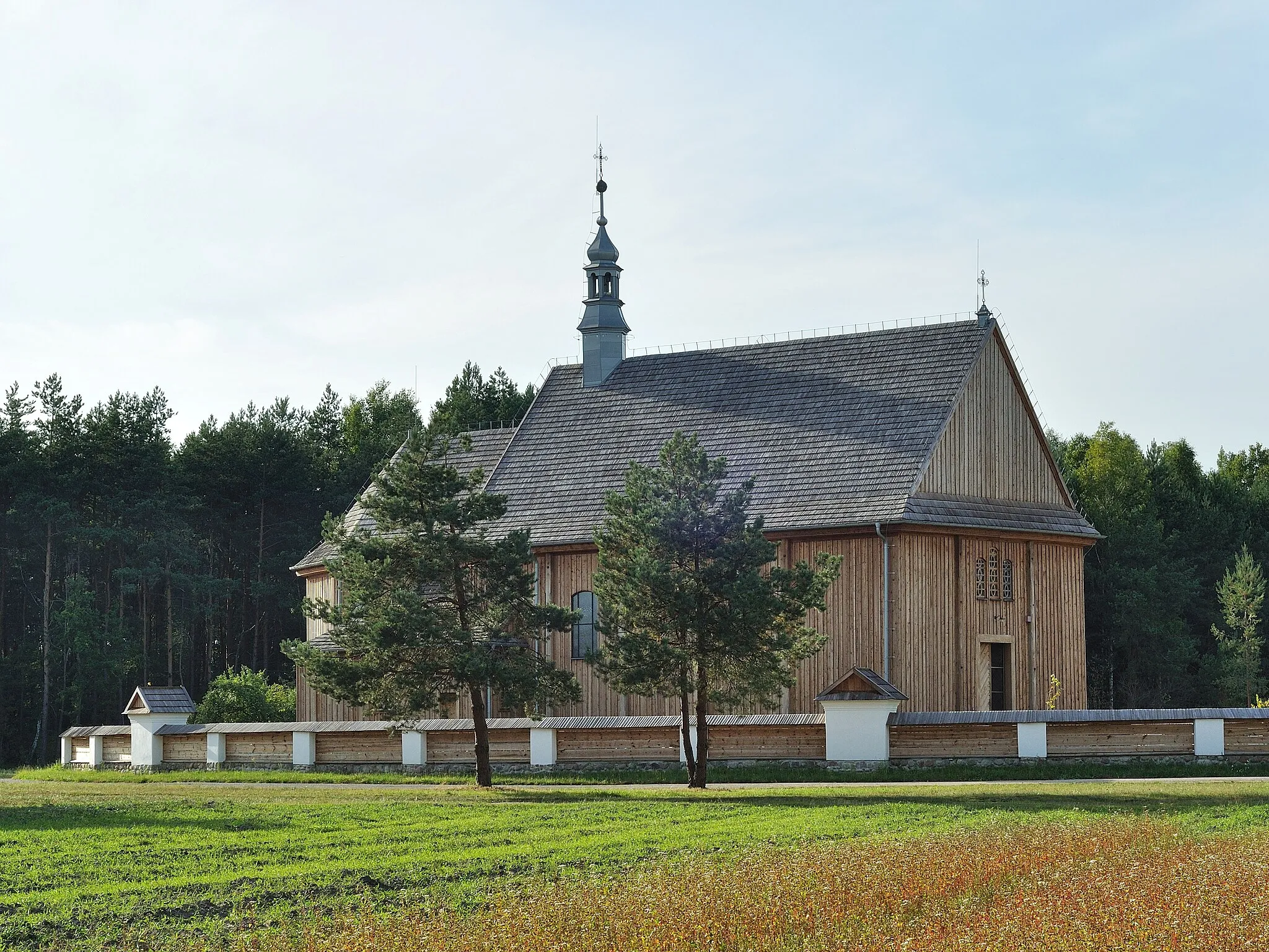 Photo showing: Saint Mark church from Rzochów