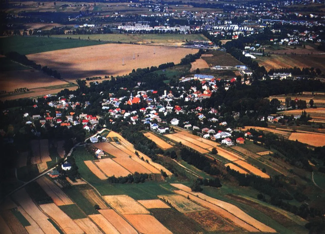 Photo showing: Gora Ropczycka z lotu ptaka