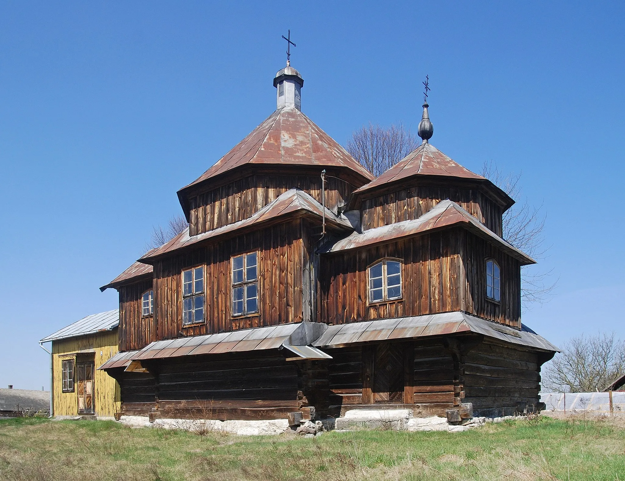 Photo showing: wieś Chotylub, cerkiew Opieki Najświętszej Maryi Panny