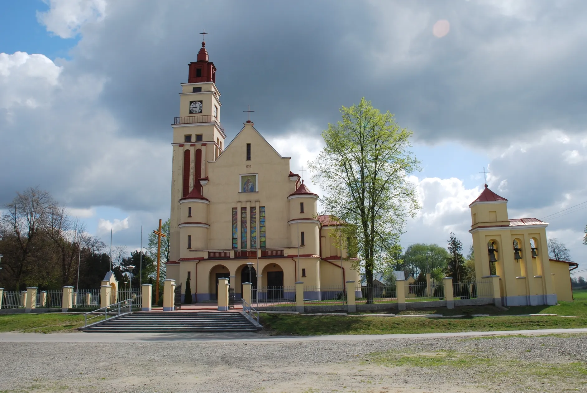 Photo showing: Kościół p.w. Niepokalanego Serca NMP, Budy Łańcuckie