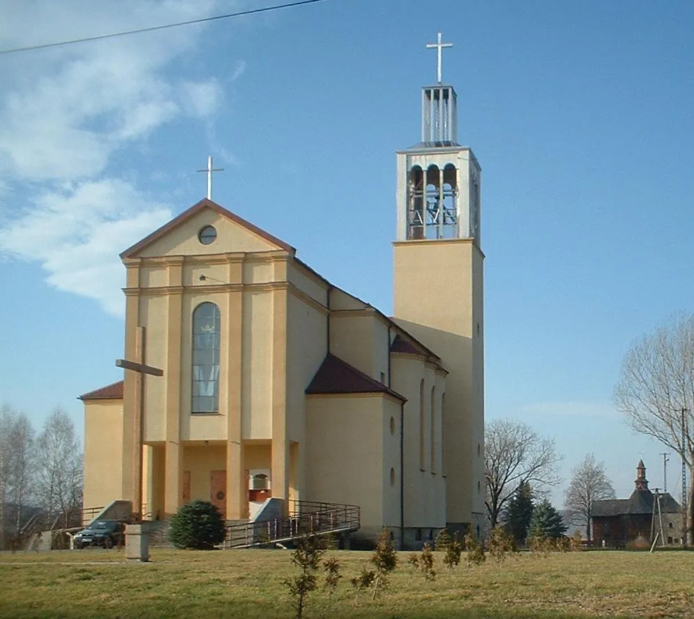 Photo showing: New church in Wrocanka