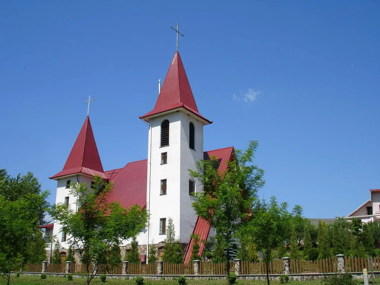 Photo showing: Roman Catholic church in Wola Sękowa (Gmina Bukowsko)