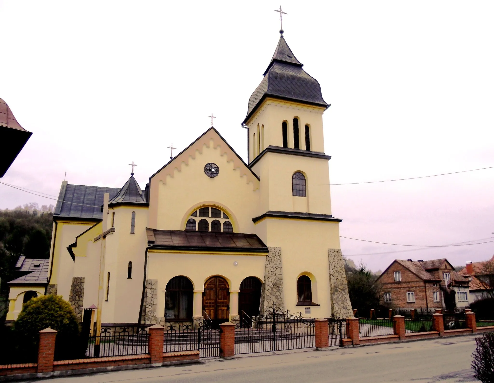 Photo showing: Church of Sts. by Wojciech. Tarnawa Górna, Podkarpackie Voivodeship