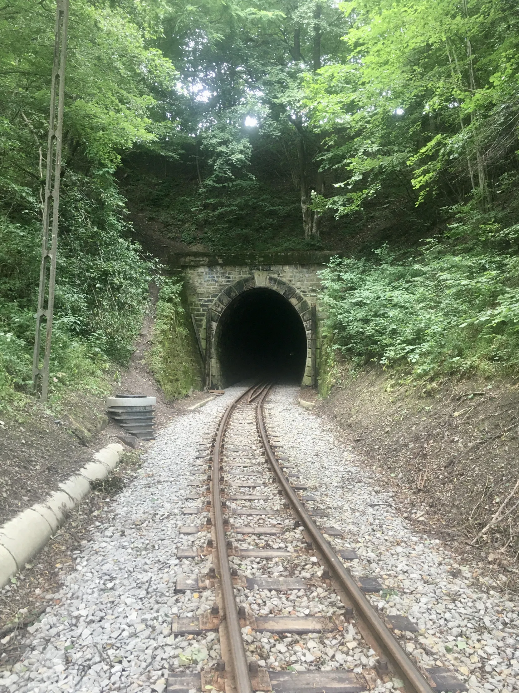 Photo showing: Tunel kolejowy w Szklarach