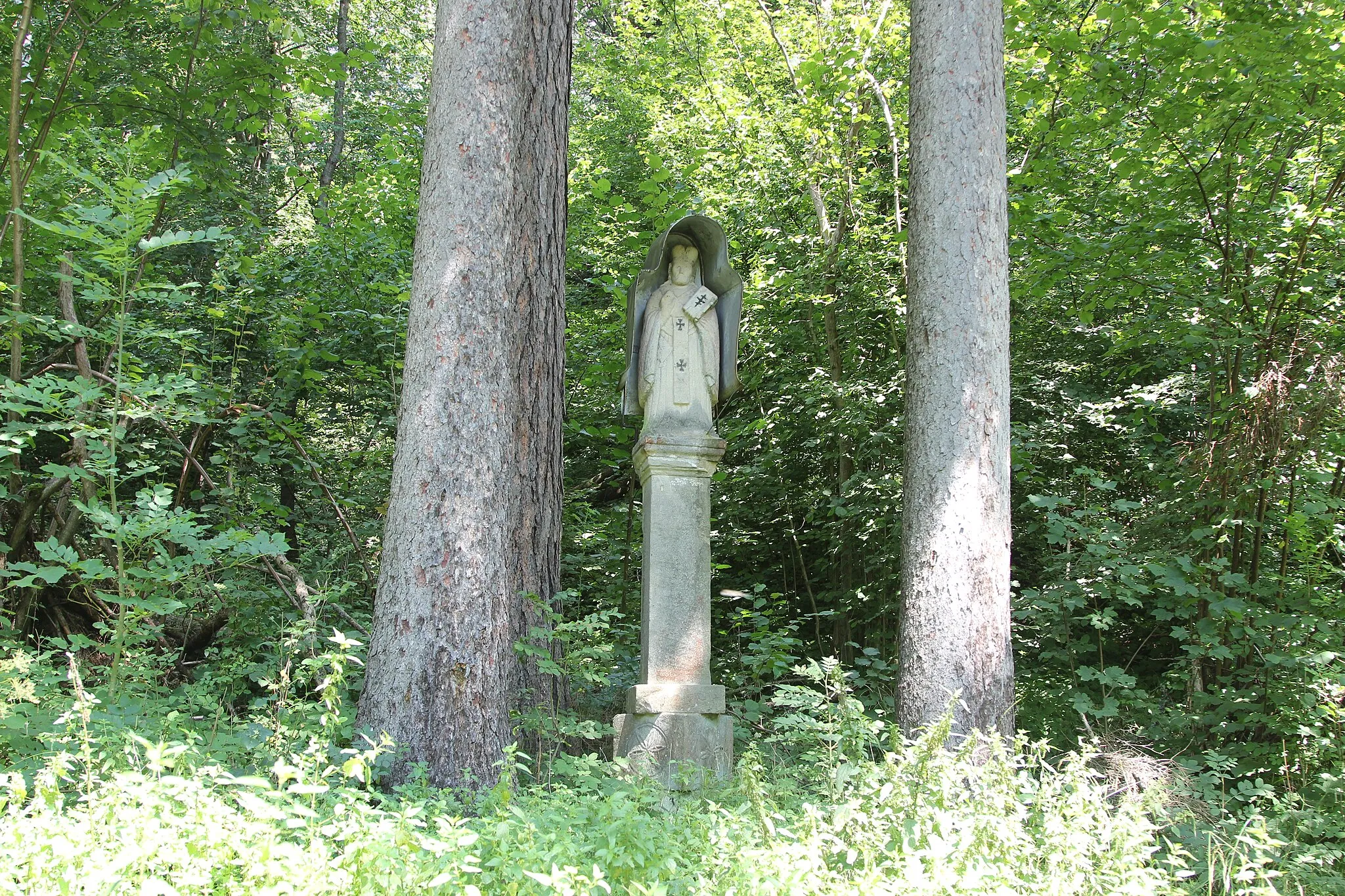 Photo showing: Saint Nicholas shrine in Świerzowa Ruska