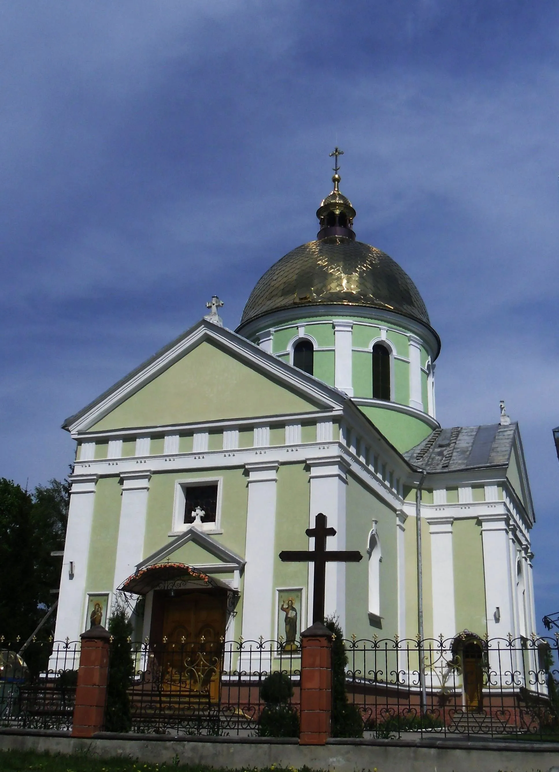 Photo showing: Church of Saint Simeon Stylites in village Nahachiv Yavoriv Raion Lviv Oblast.