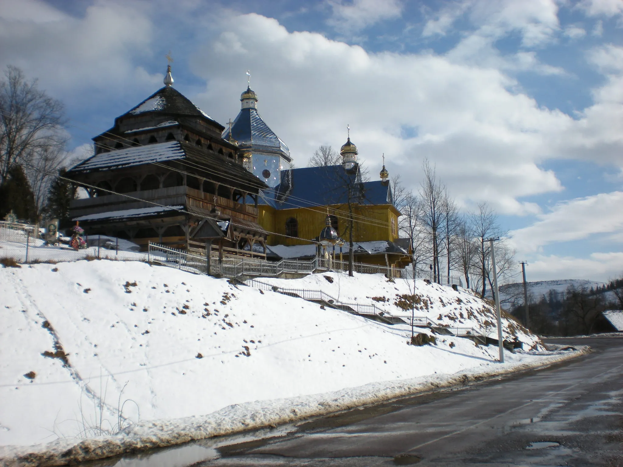 Photo showing: Храм-с.Ясениця-Замкова