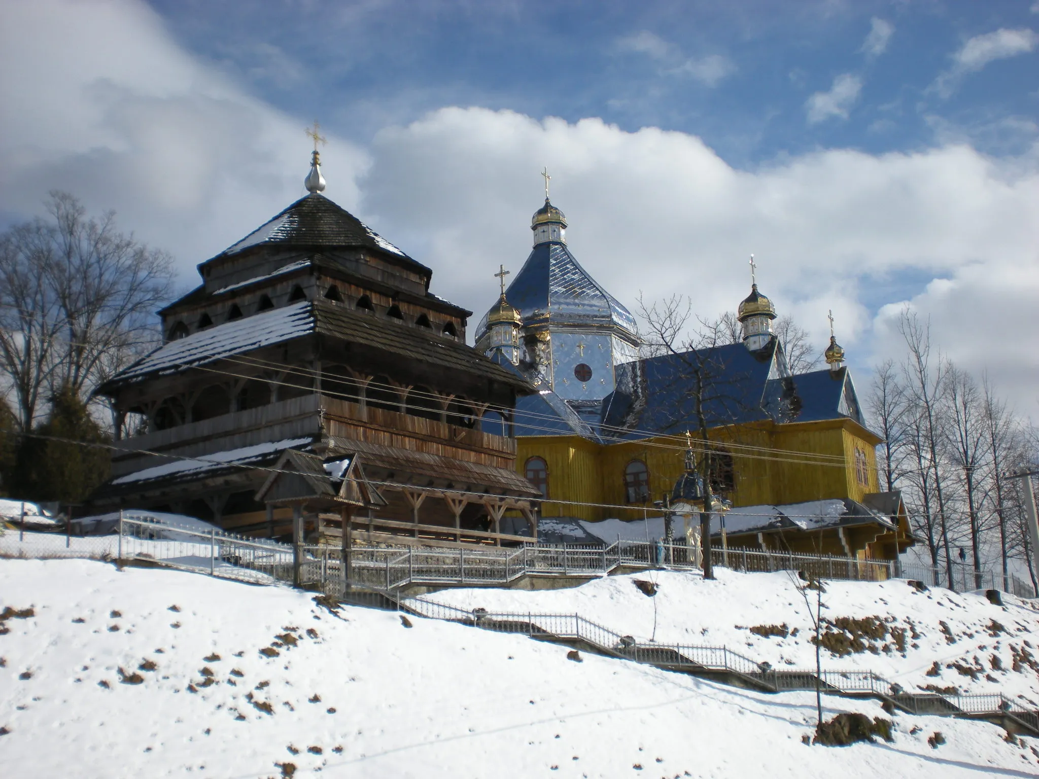 Photo showing: Храм-с.Ясениця-Замкова