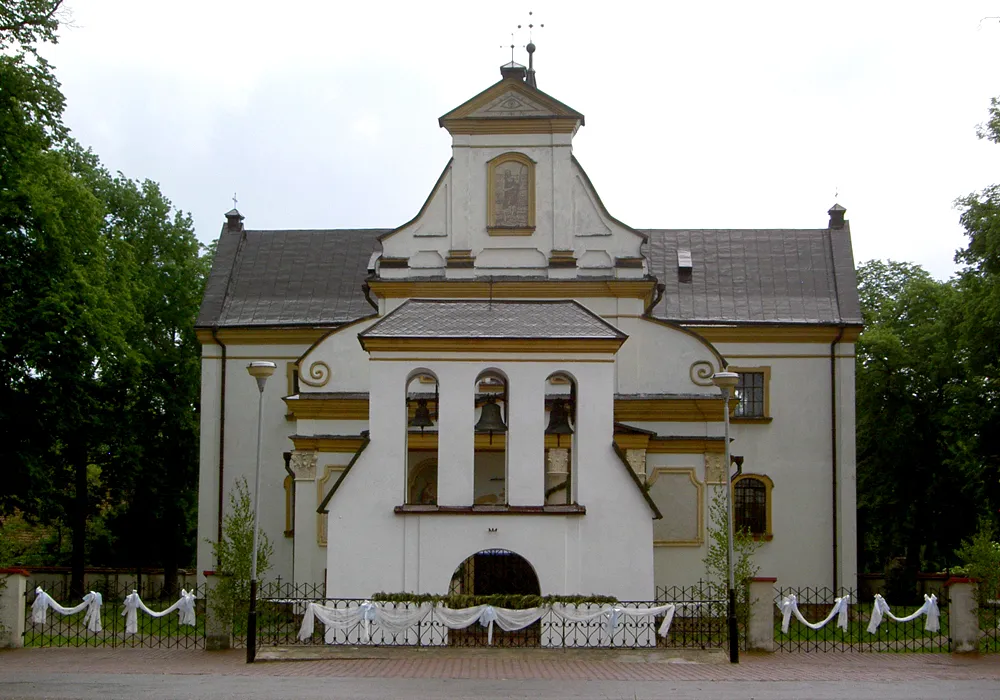 Photo showing: Saint John the Baptist church in Potok Górny, Poland