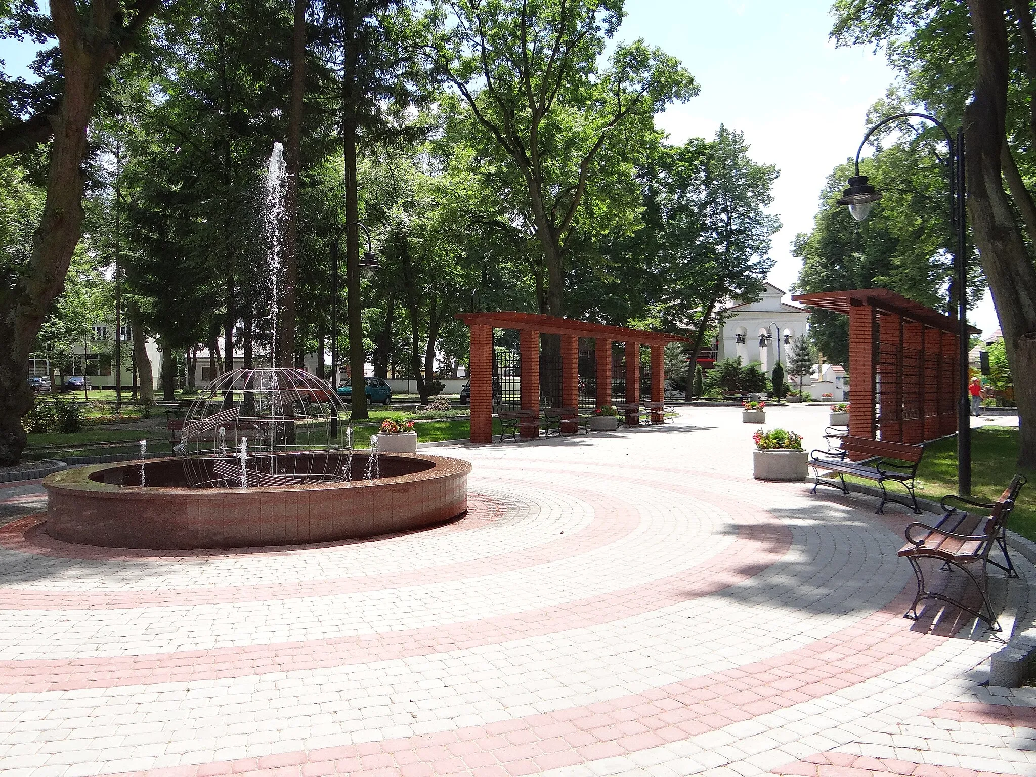 Photo showing: Zdjęcie przestrzeni miejskiej w Ulanowie.