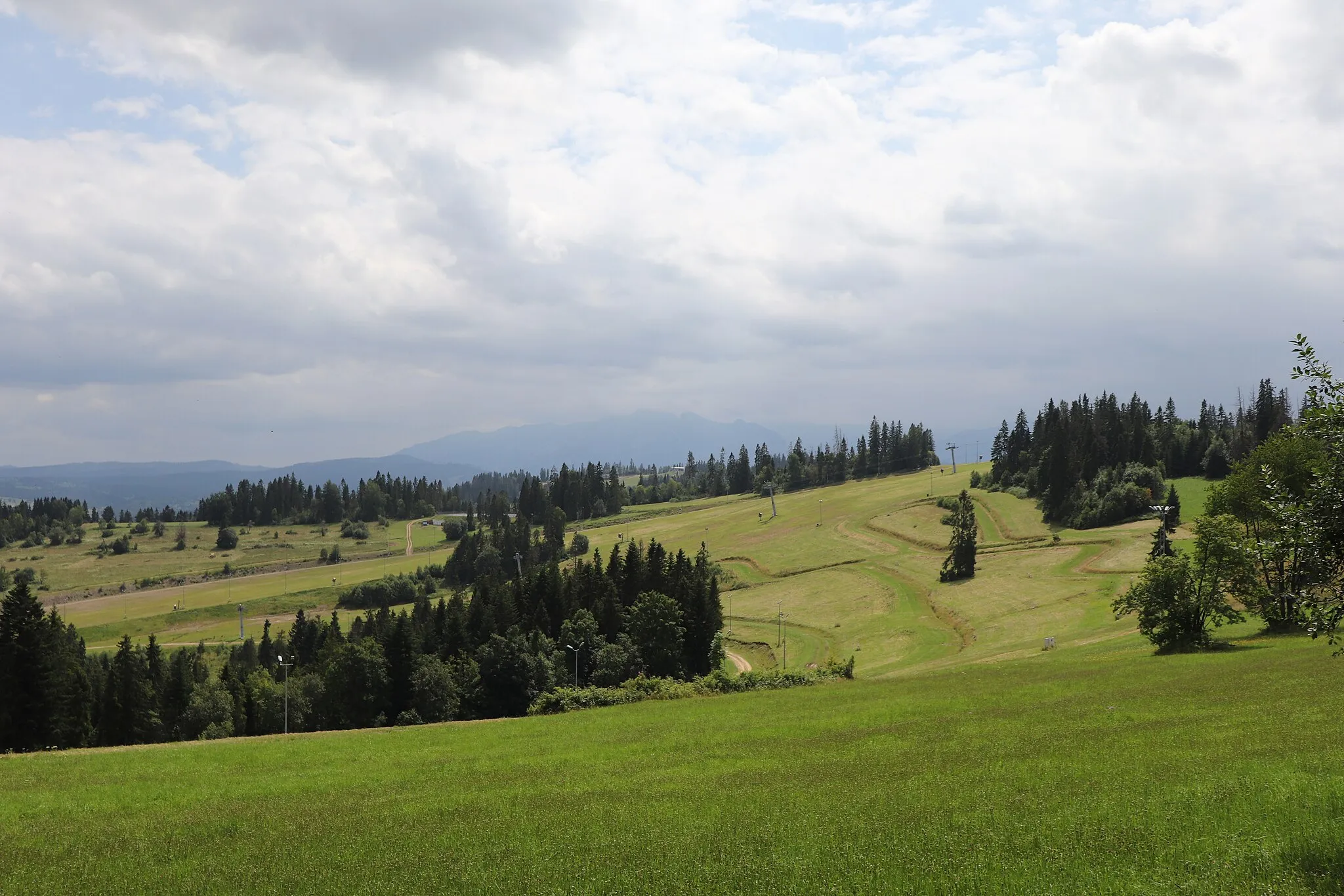 Photo showing: Groń - Jankulakowski Wierch eastern slope