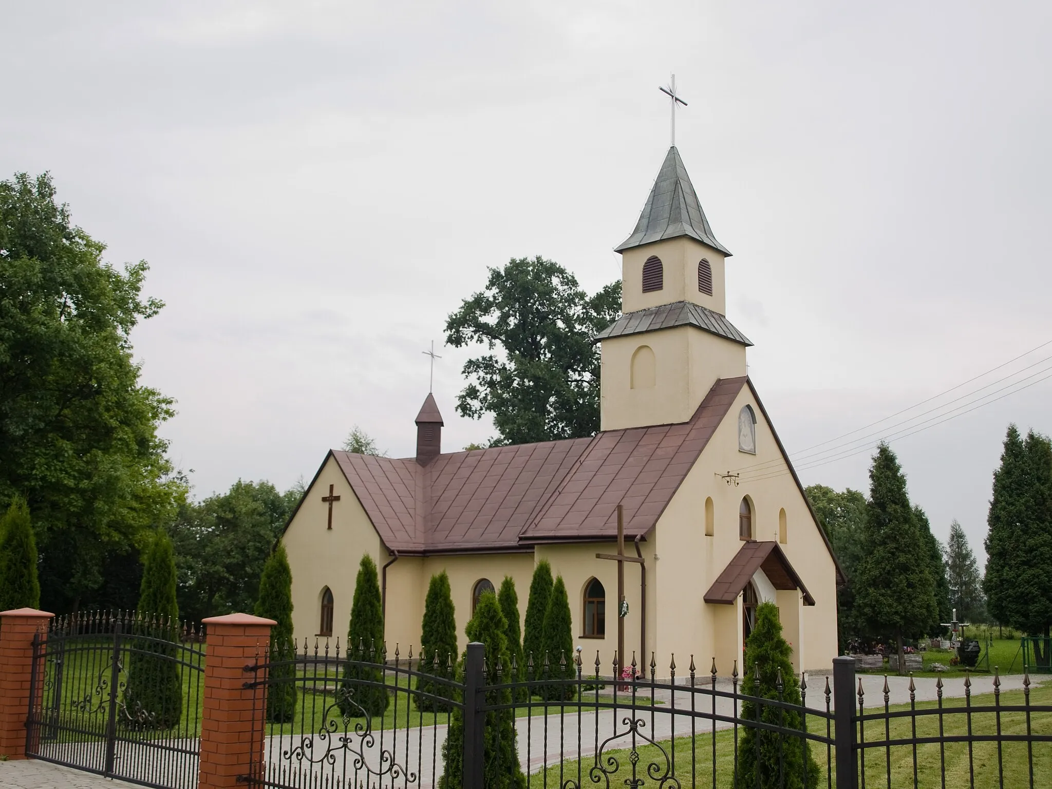 Photo showing: Our Lady of the Gate of Dawn church in Hureczko, Poland