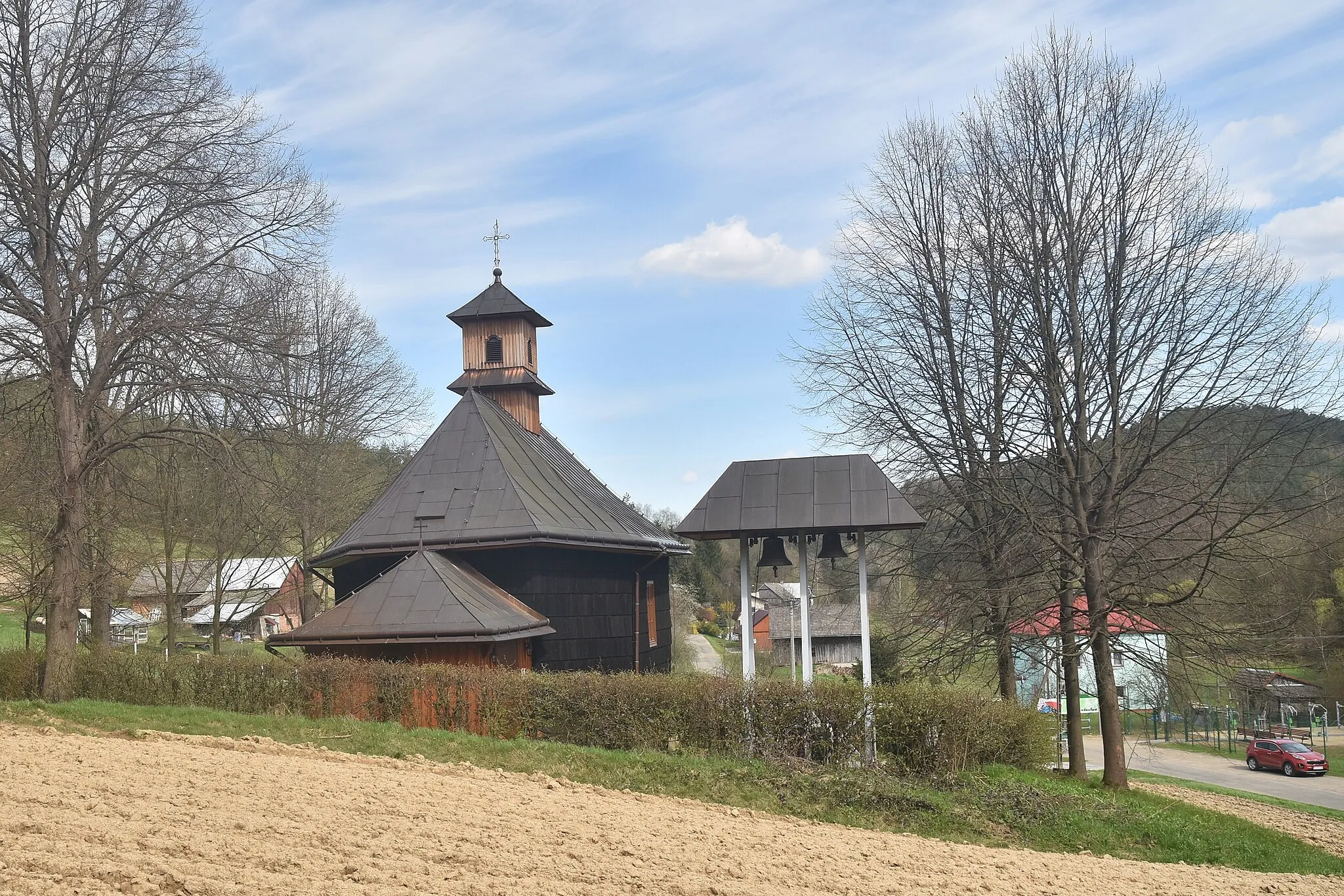 Photo showing: Obarzym, cerkiew Wniebowstąpienia Pańskiego