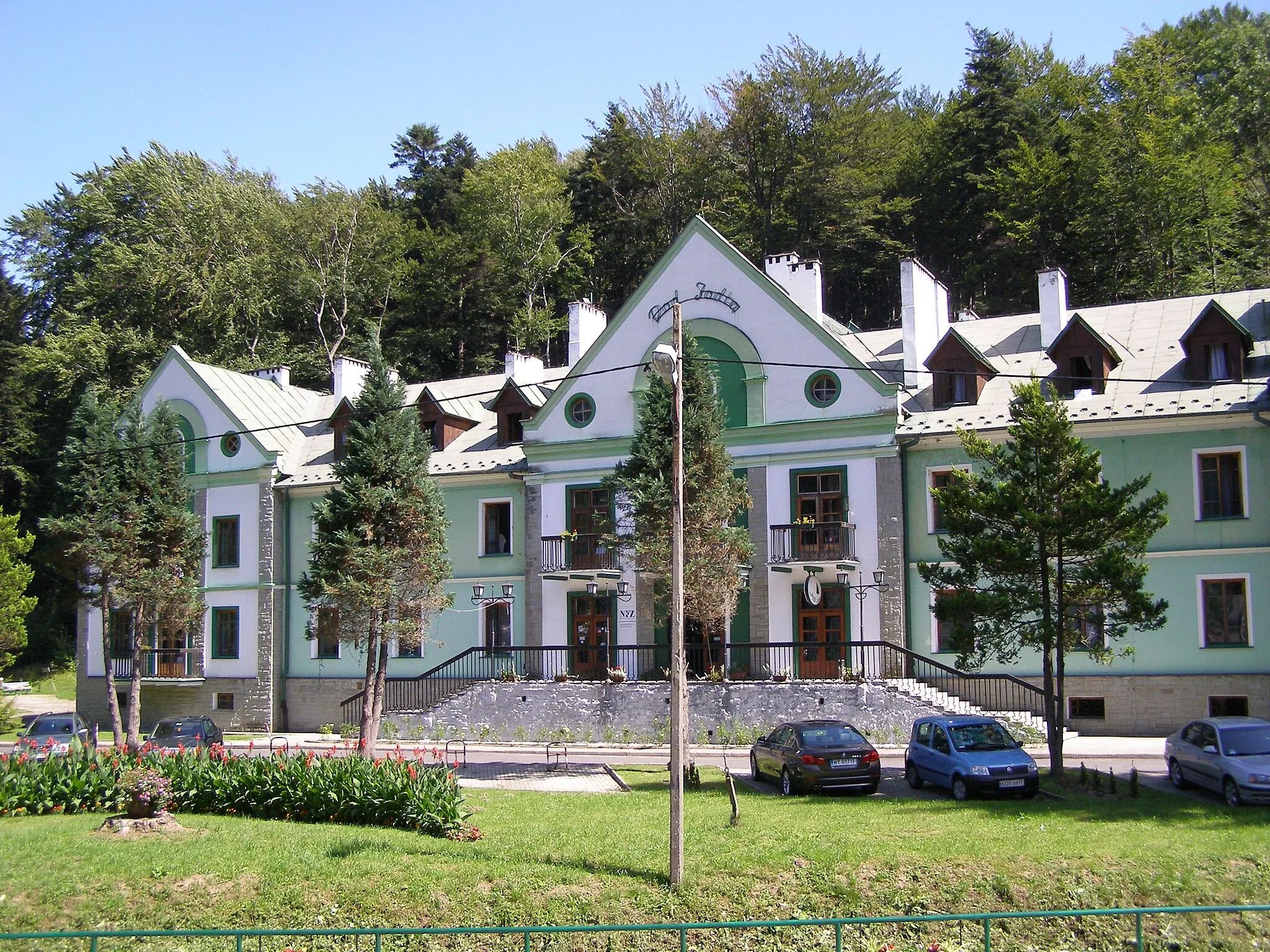 Photo showing: Iwonicz-Zdrój - "Pod Jodłą" hotel