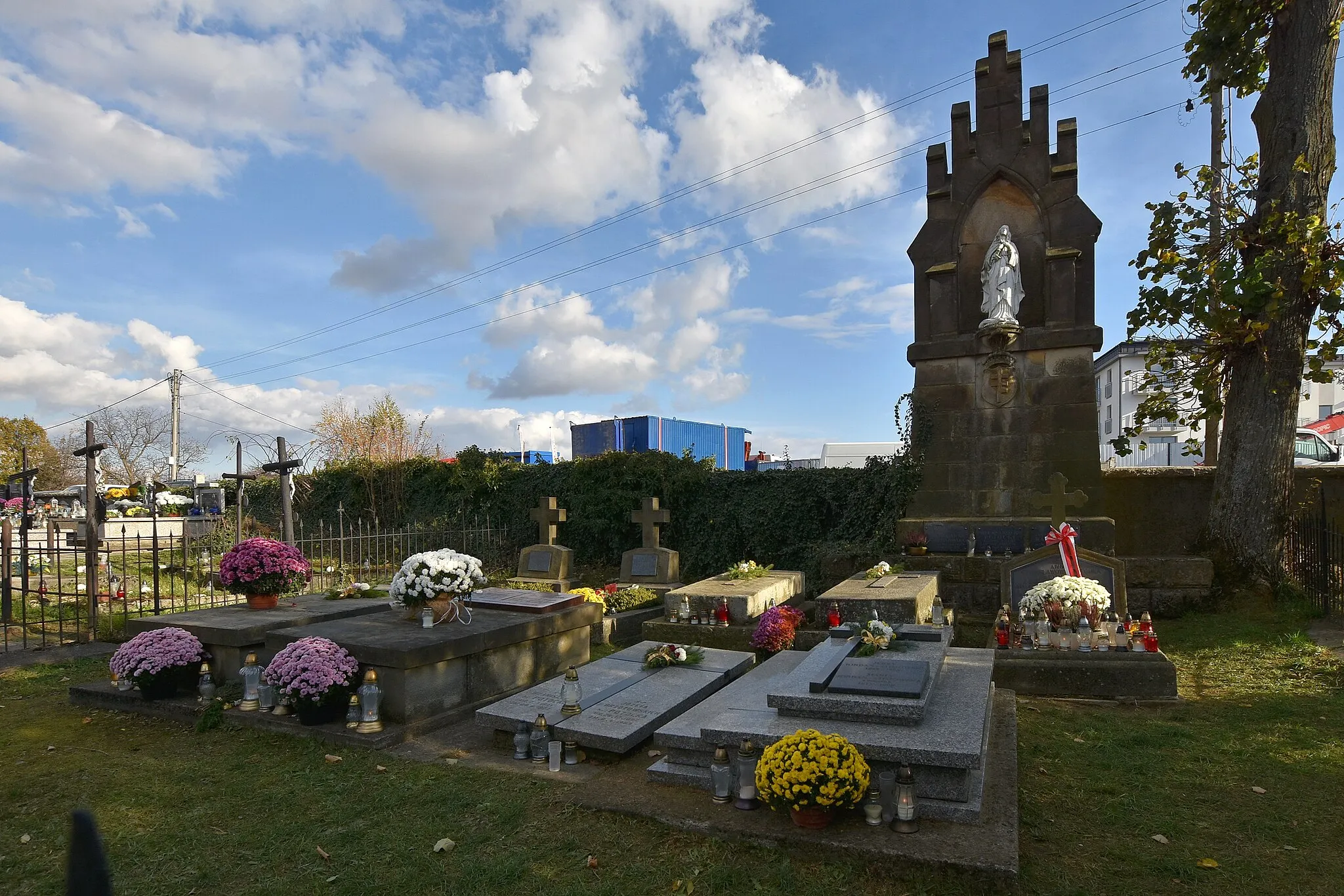 Photo showing: Rymanów, cmentarz komunalny