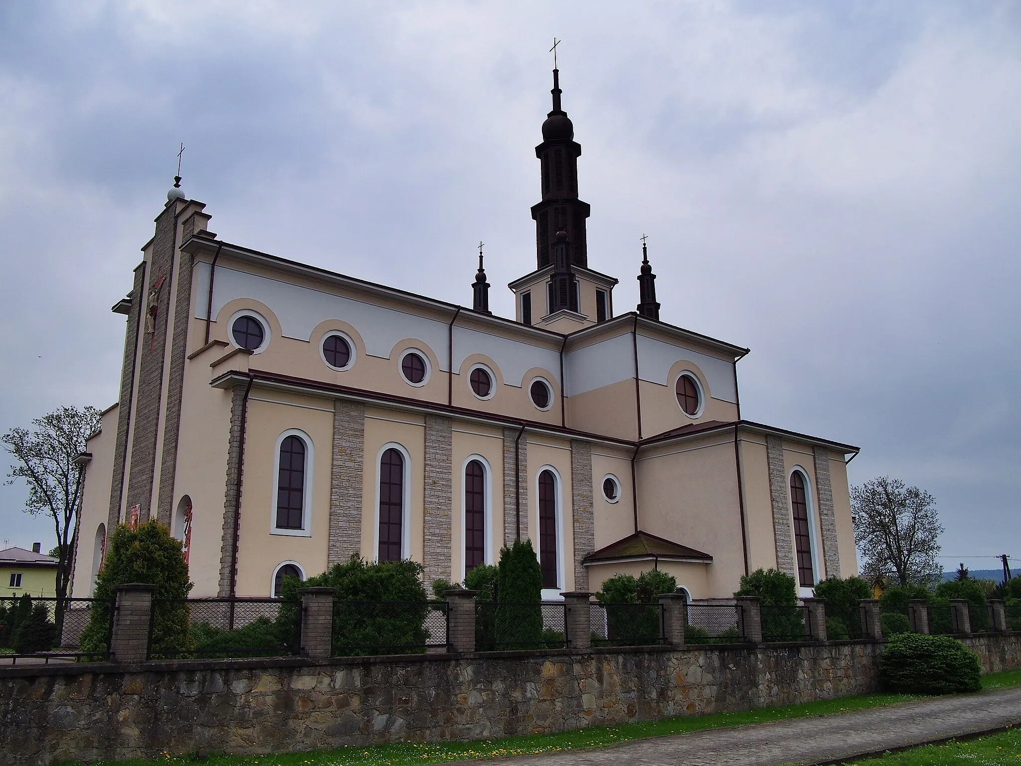 Photo showing: Kościół pw. Niepokalanego Serca NMP, Dubiecko, pow. przemyski