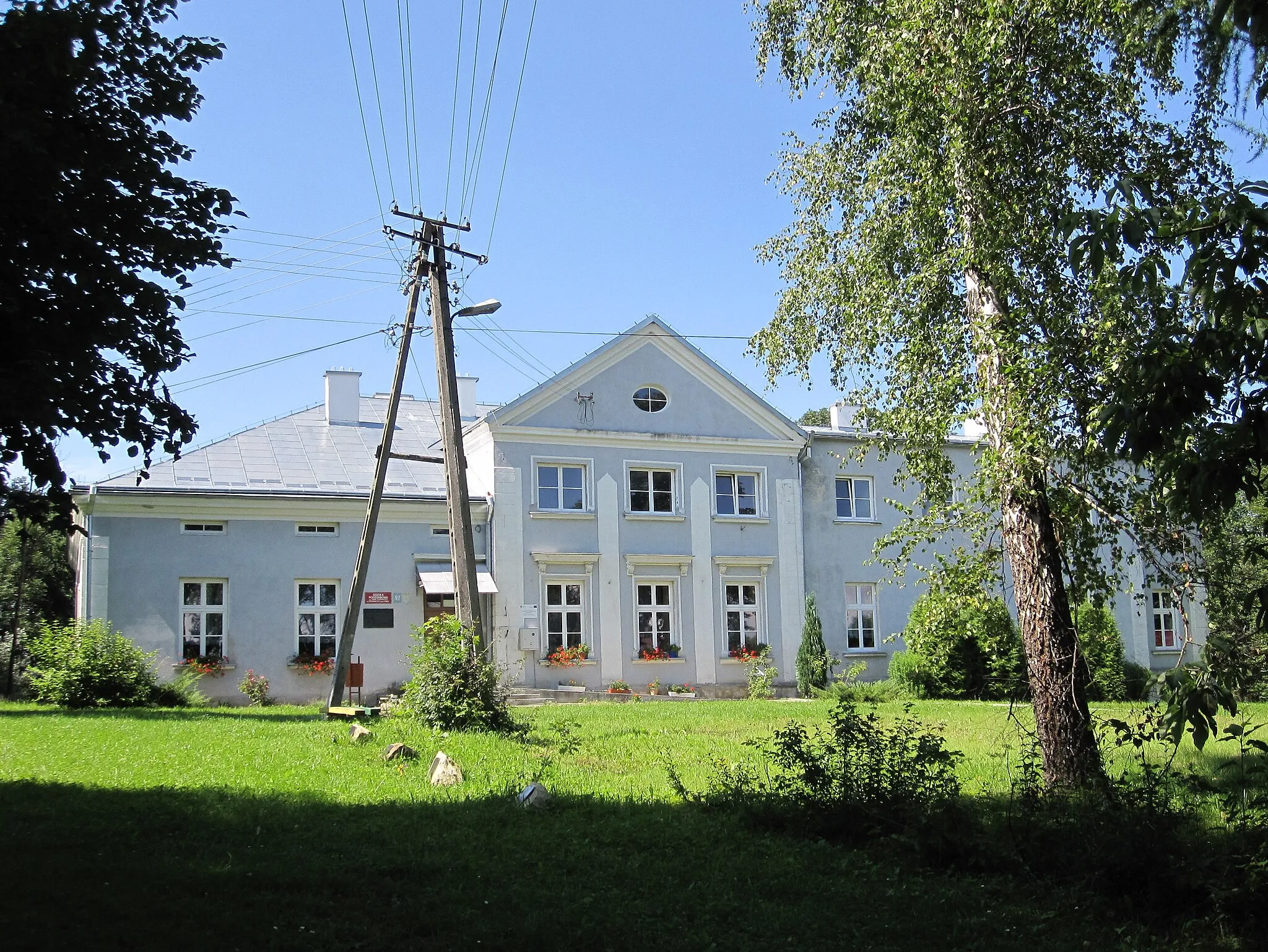 Photo showing: Manor house in Pisarowce