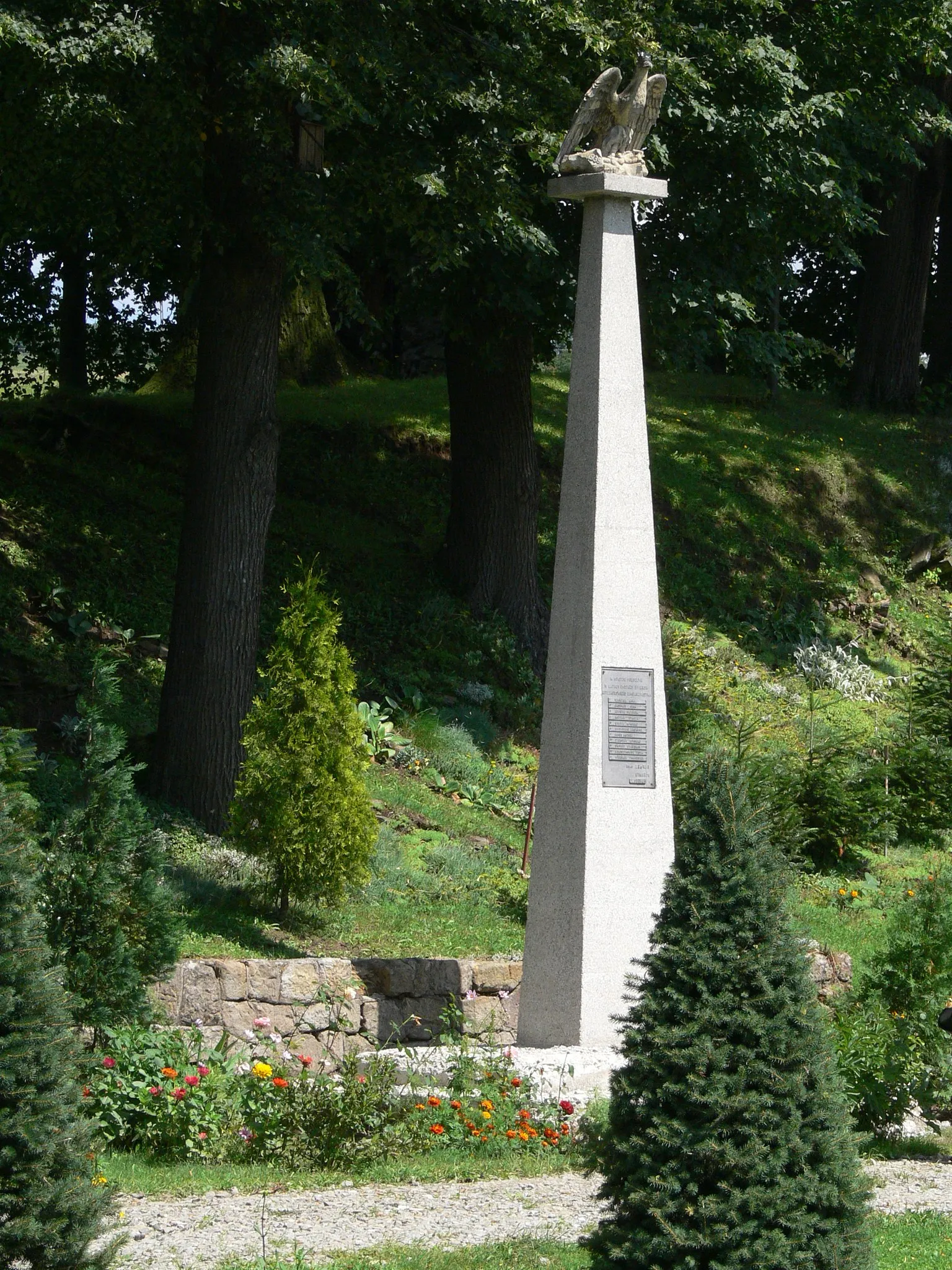 Photo showing: Monument in Króliku Polskim, community Rymanów, Poland