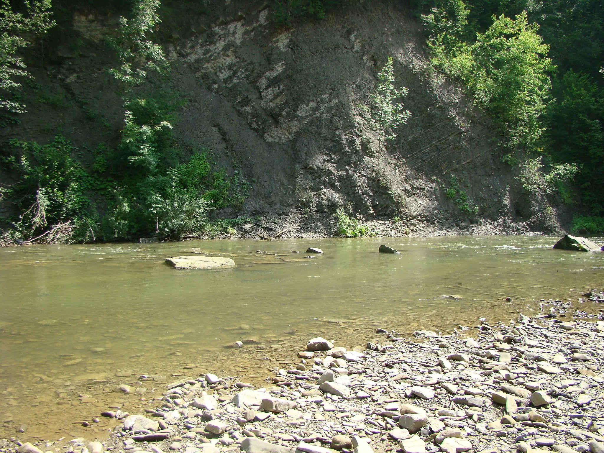 Photo showing: Solinka near Buk village, Bieszczady, Poland