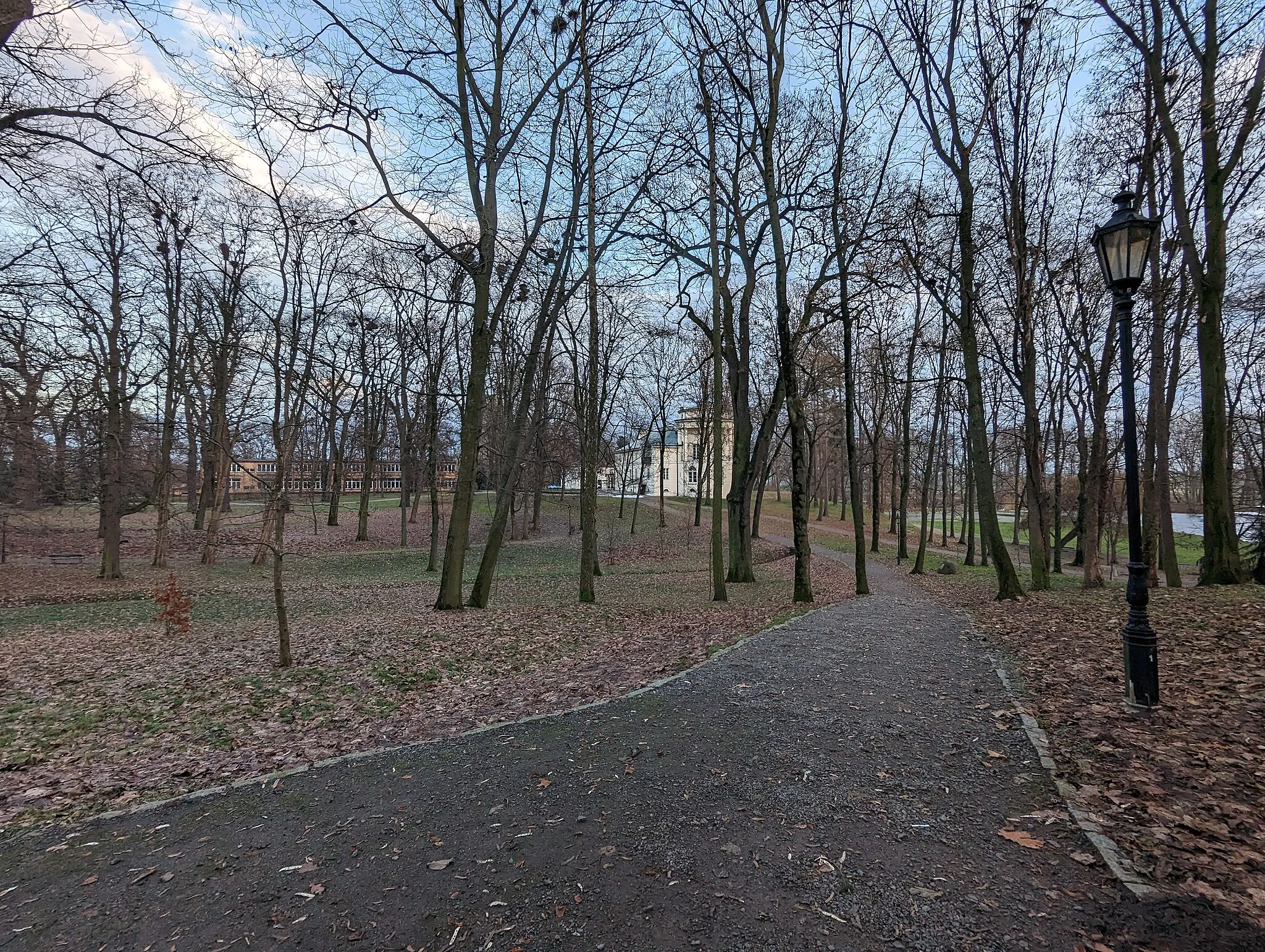 Photo showing: View of Zarzecze Park