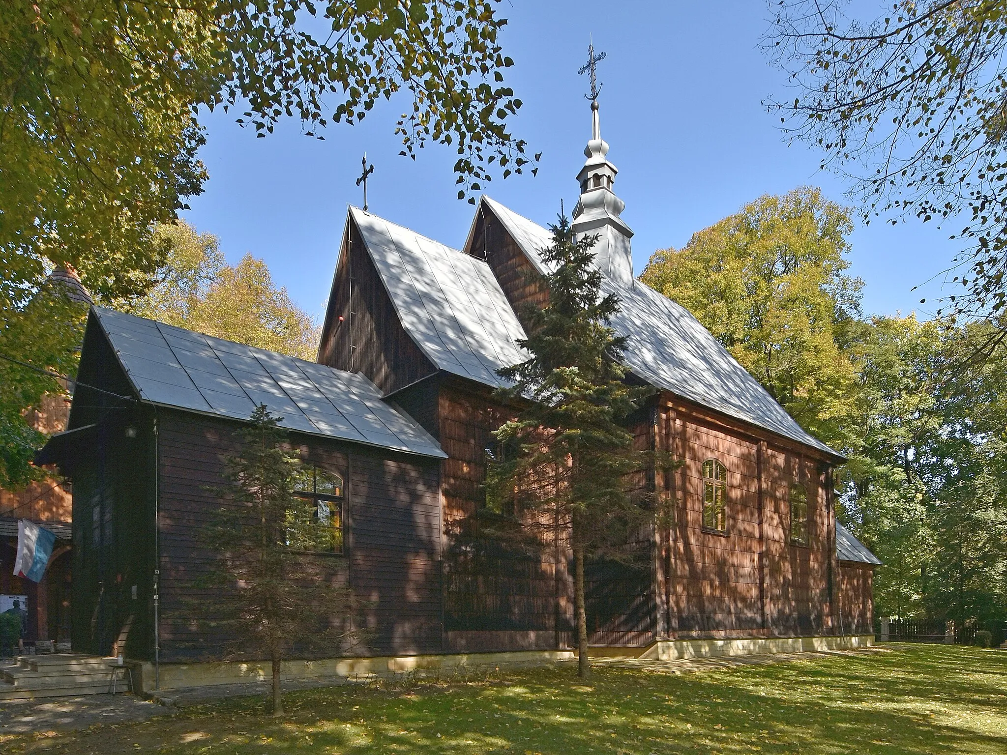 Photo showing: Chłopice, cerkiew Zaśnięcia Najświętszej Maryi Panny