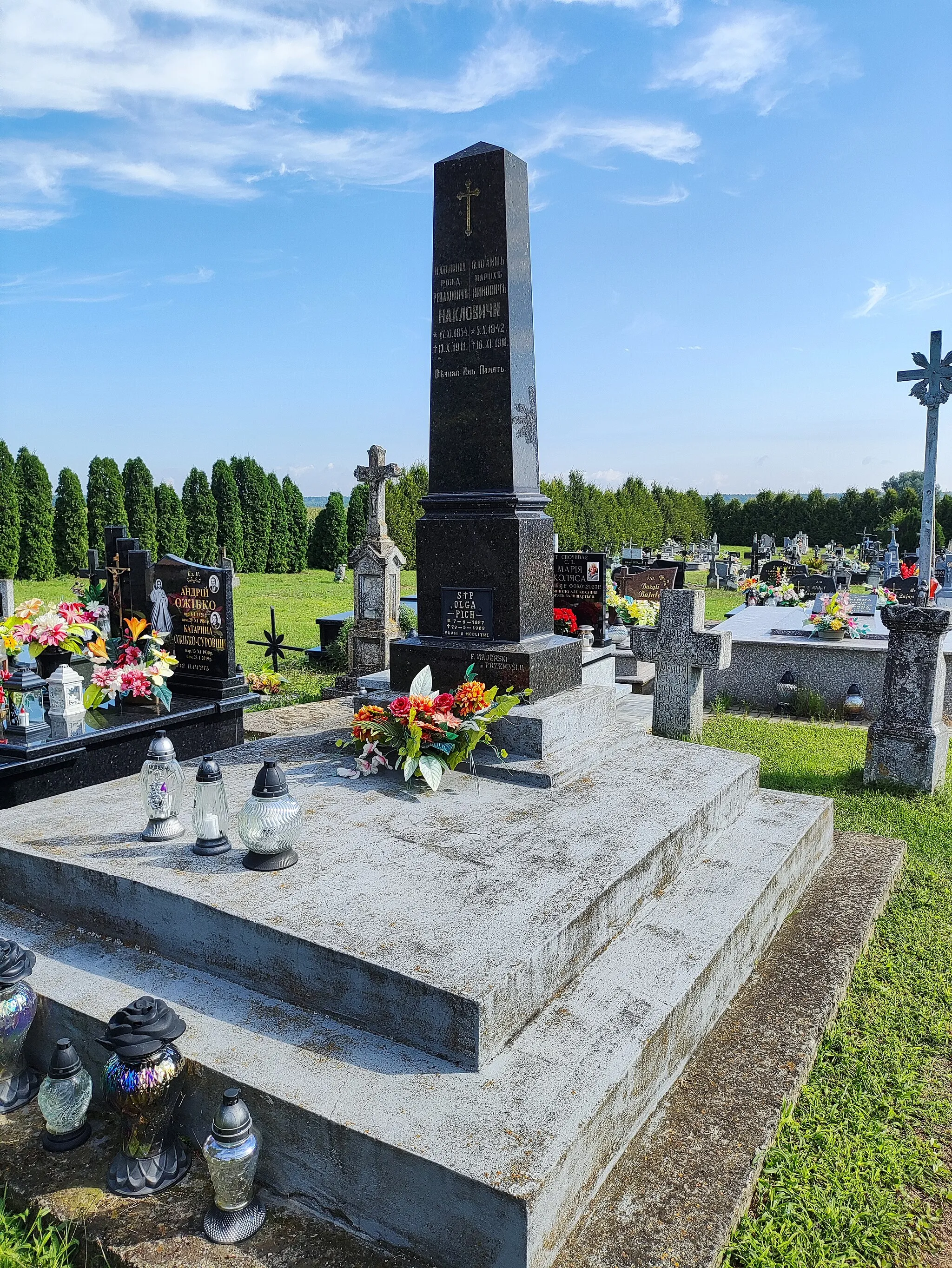 Photo showing: Cemetery in Nienowice