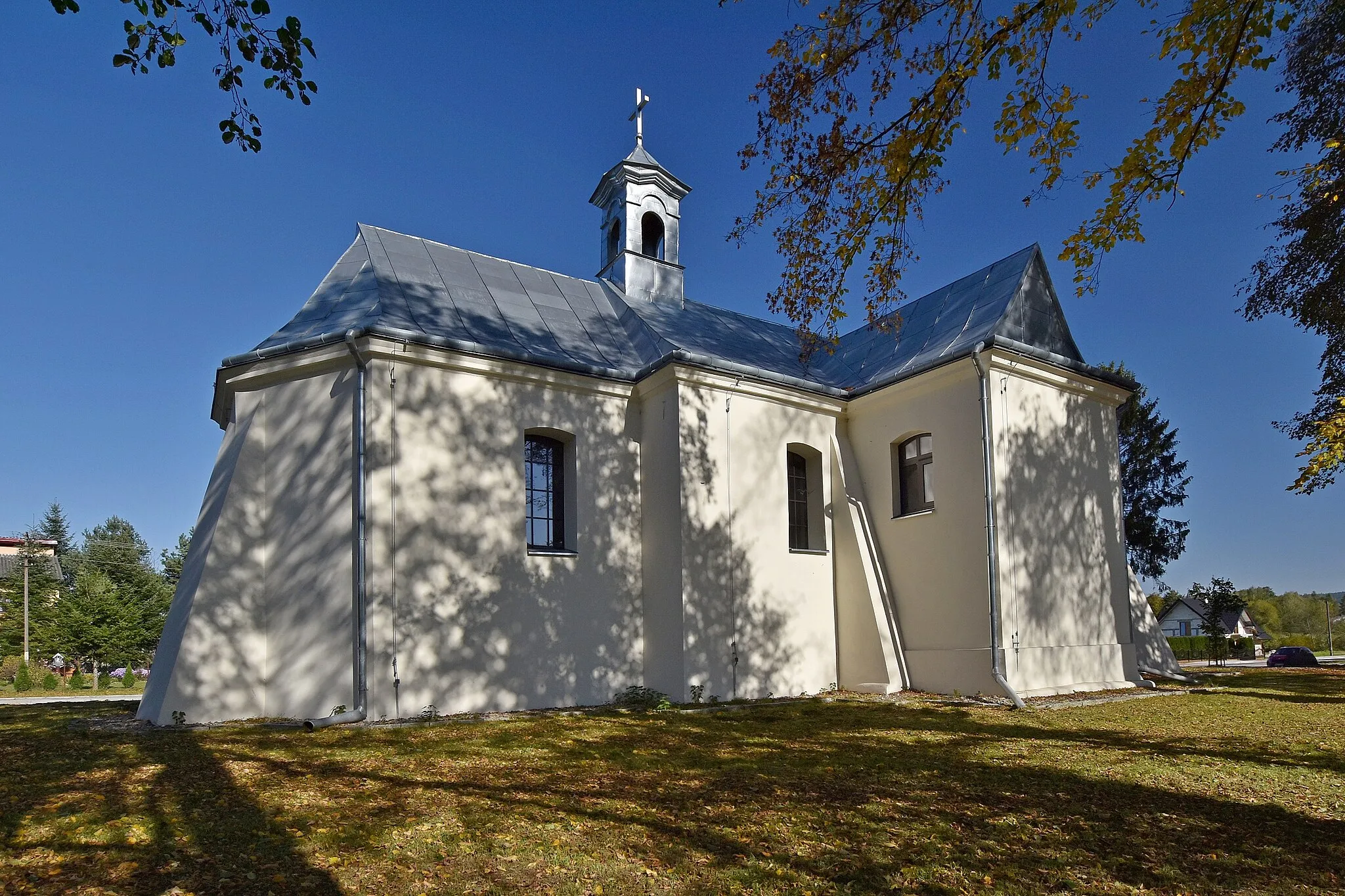 Photo showing: Kramarzówka, cerkiew Podwyższenia Krzyża Świętego