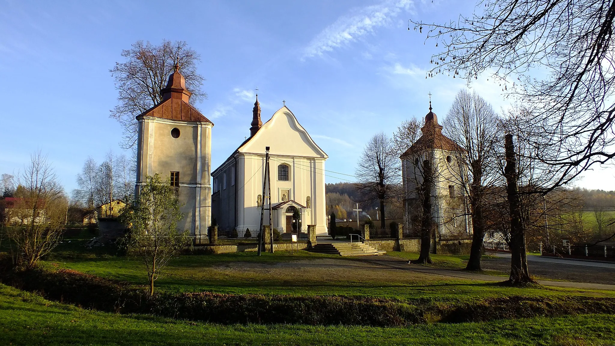Photo showing: Kościół z 1750 r. w Łączkach Jagiellońskich