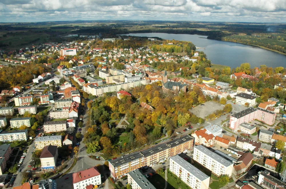 Photo showing: Olecko - rynek