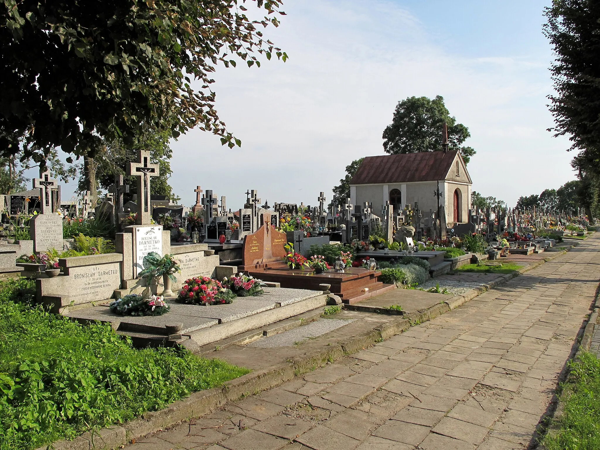 Photo showing: Cemetery by Cmentarna street in Wizna,  gmina Wizna, podlaskie, Poland