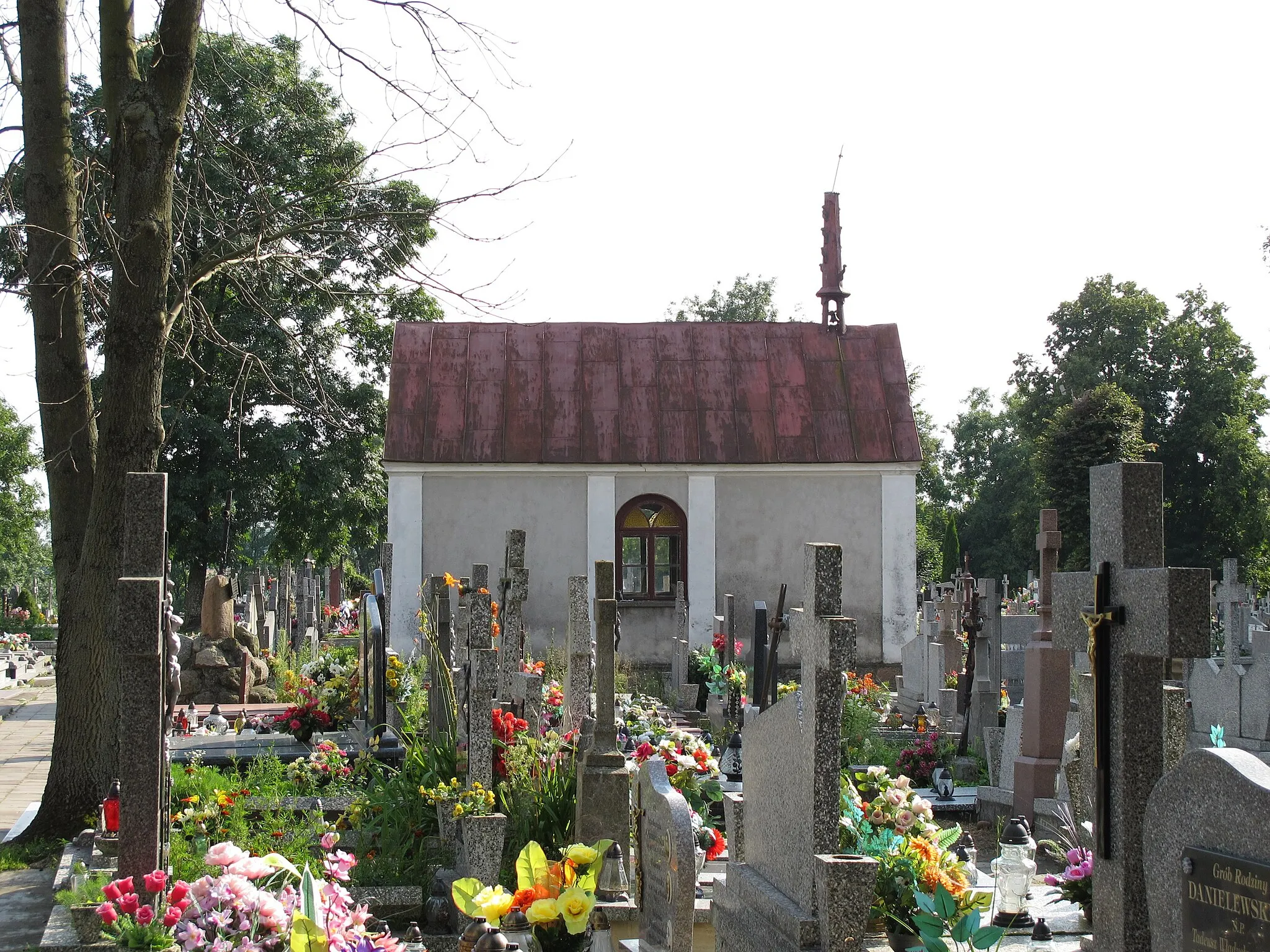 Photo showing: Chapel at the cemetery by Cmentarna street in Wizna,  gmina Wizna, podlaskie, Poland