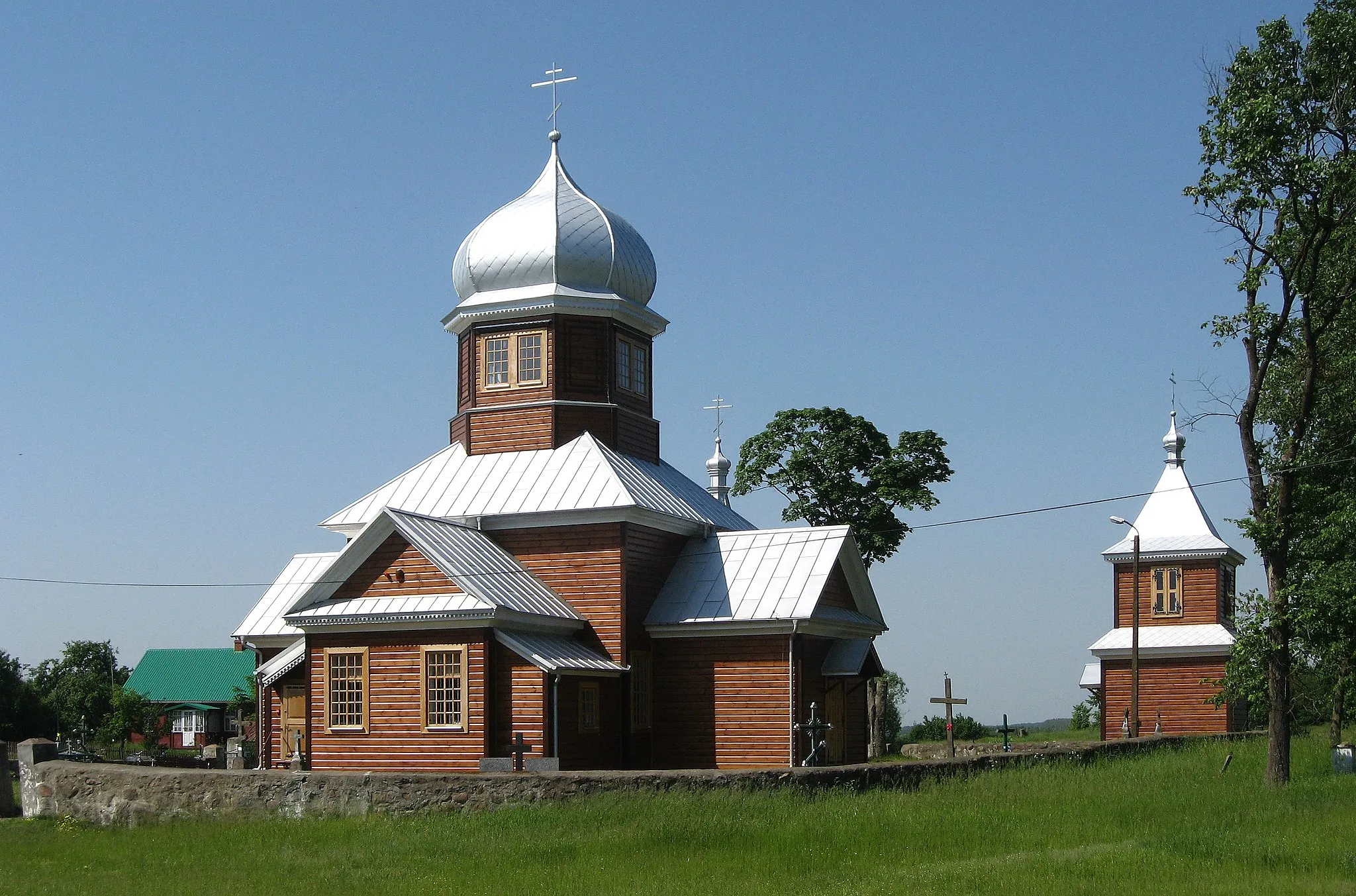 Photo showing: Orthodox church of the Pokrov in Zubacze (Зубачы)