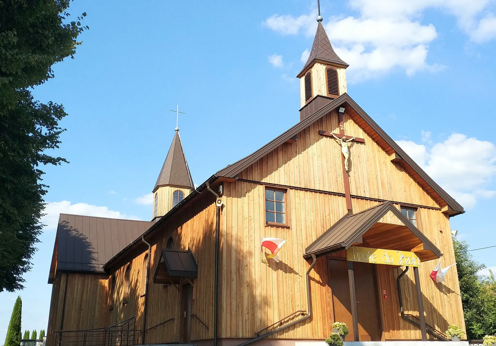 Photo showing: Kosciol parafialny w Starych Szpakach