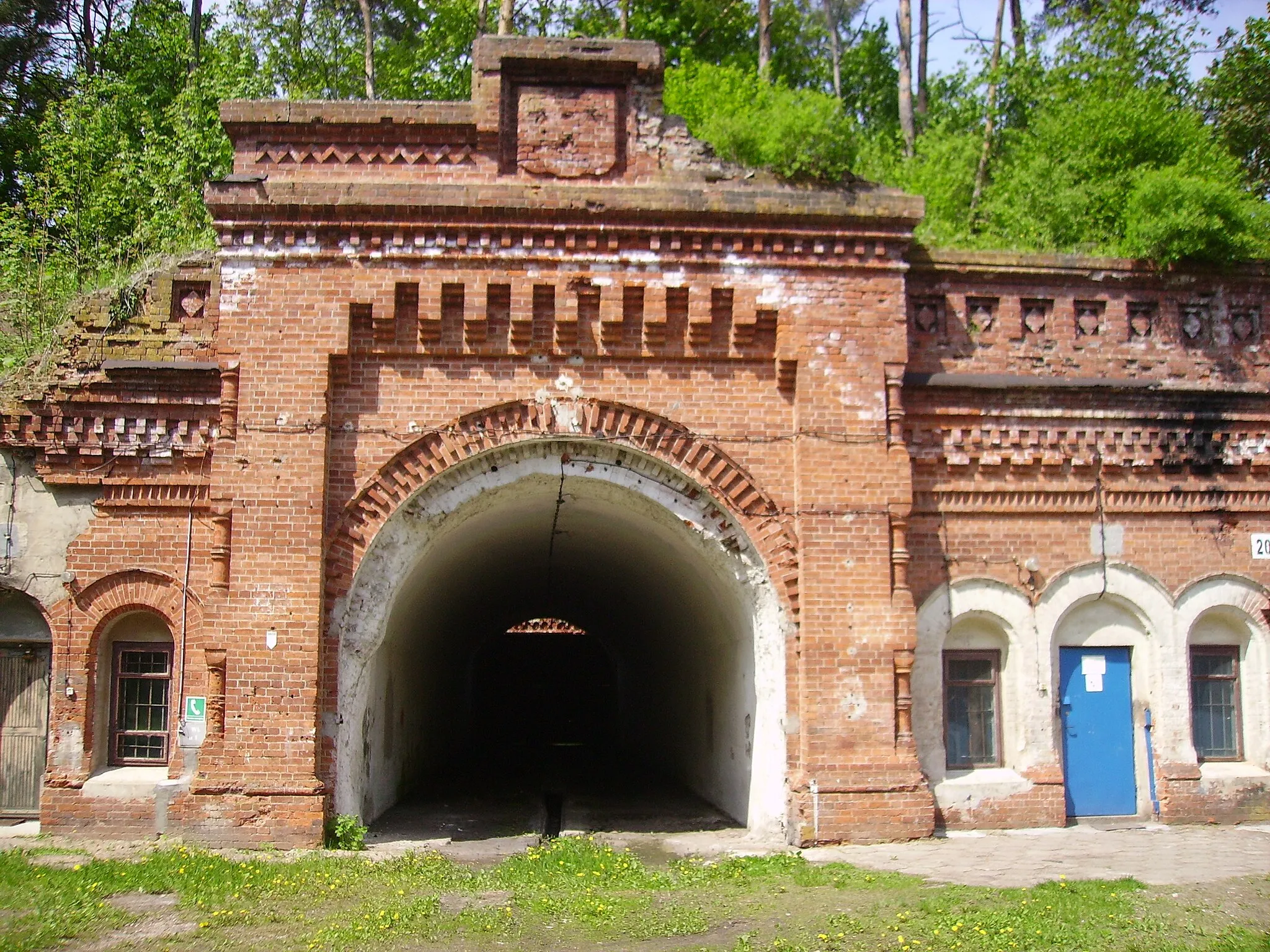 Photo showing: Fort I of Osowiec Fortress. (Gate - west tunnel)