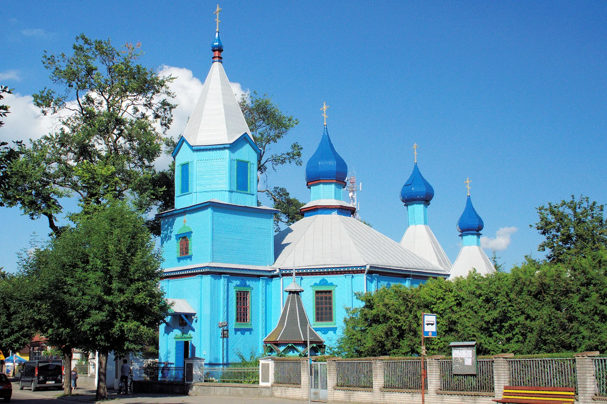 Photo showing: Orthodox church of The Assumption of the Archangel Michael in Bielsk Podlaski, Poland