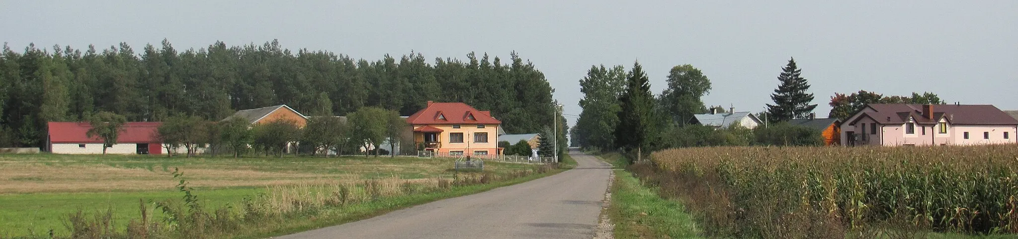 Photo showing: Panorama wsi.