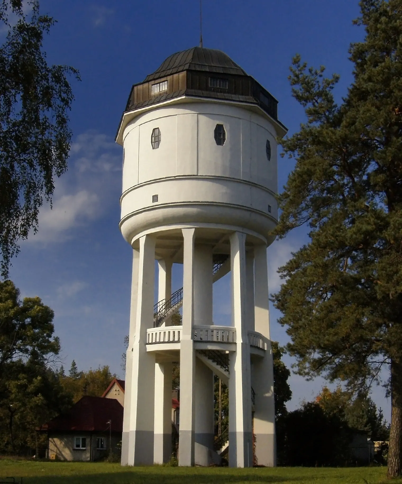 Photo showing: Białystok, ul. Wysockiego - wieża ciśnień, 1923-25 (zabytek nr 419 z 29.08.1978)
