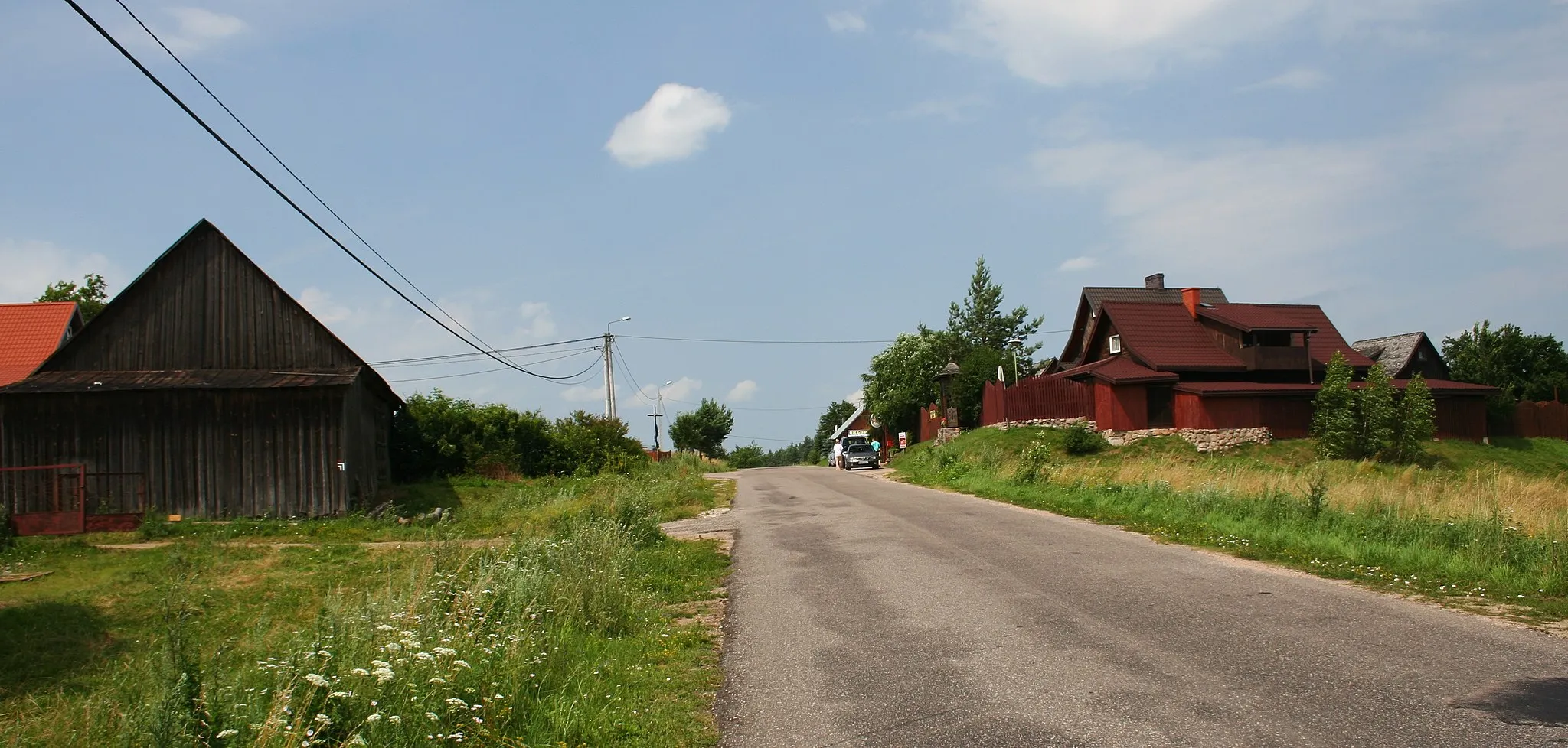 Photo showing: fragment wsi Tobołowo, woj. podlaskie